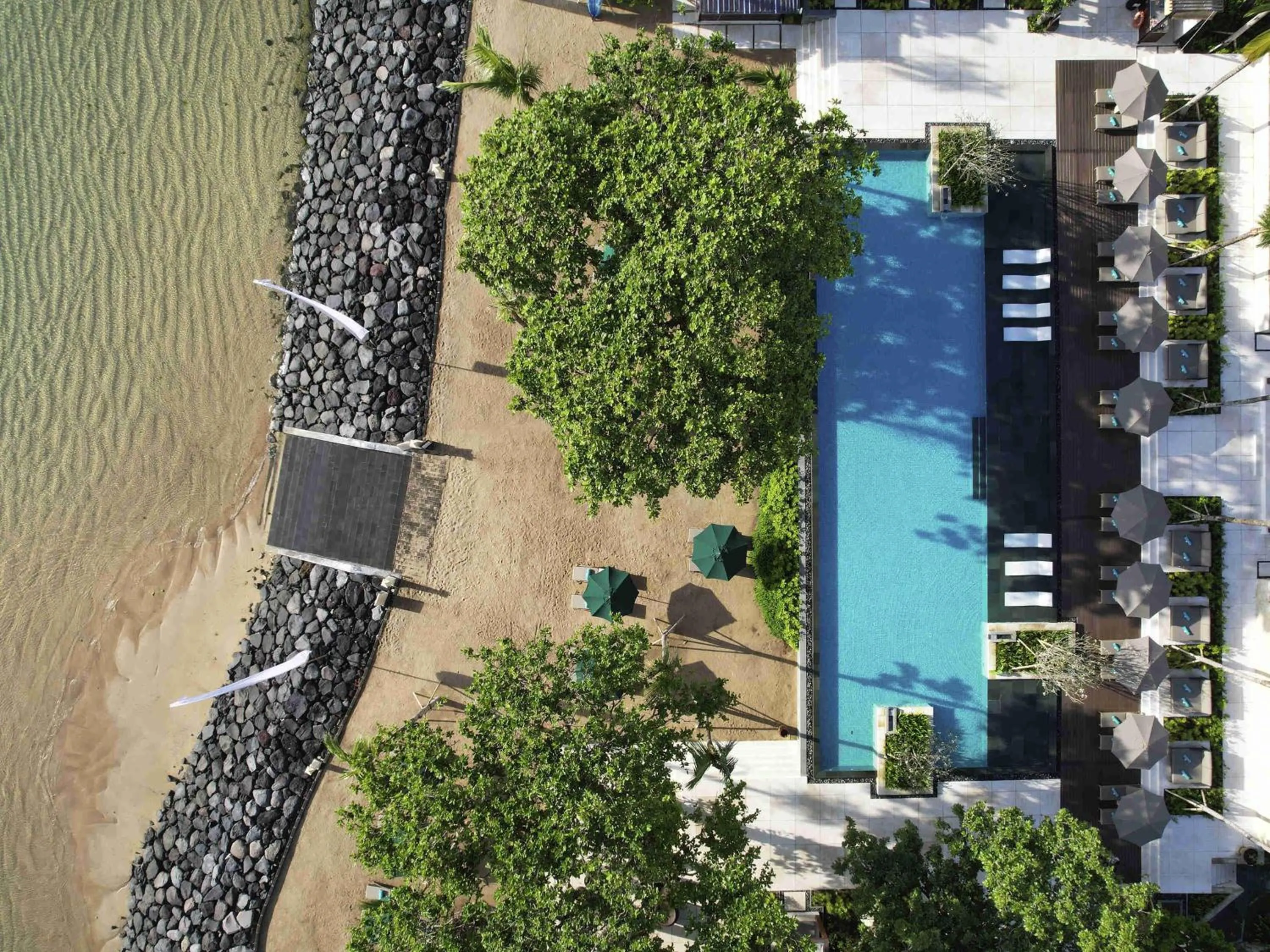 Pool view in Novotel Bali Benoa