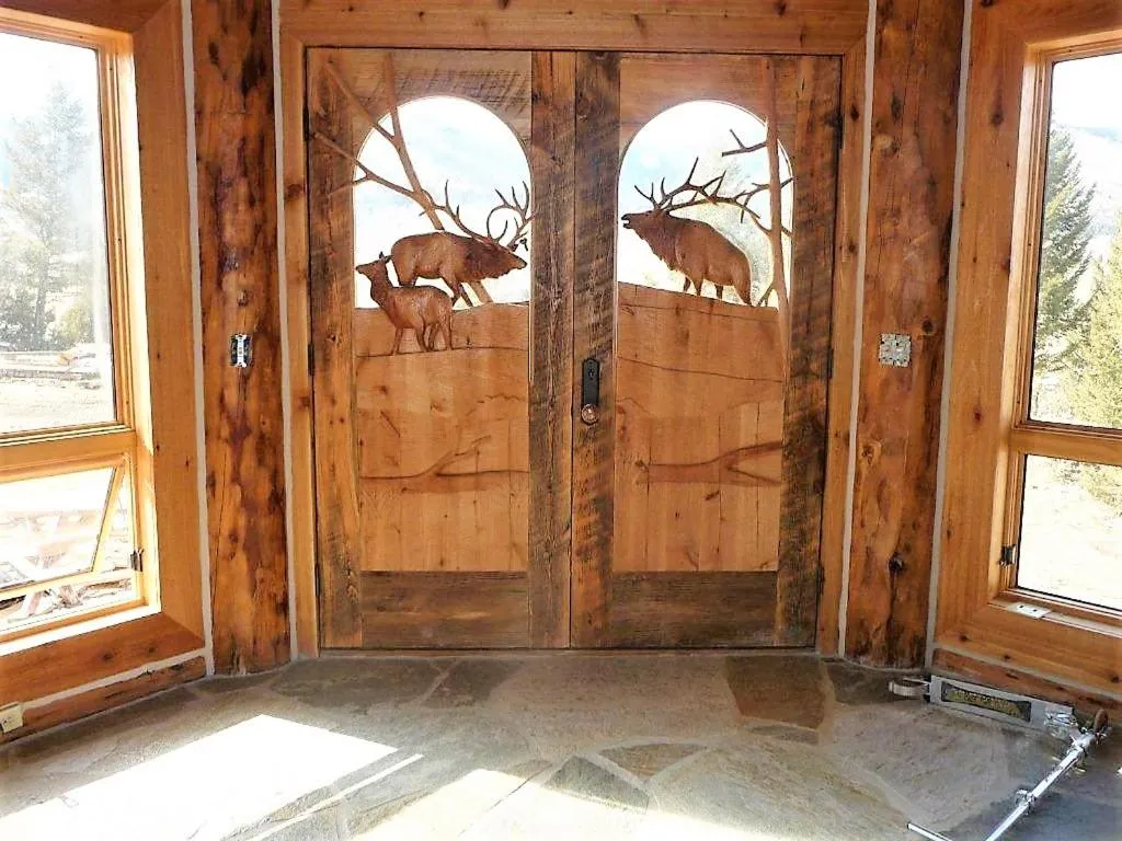 Patio in McDonald's Ranch Lodge