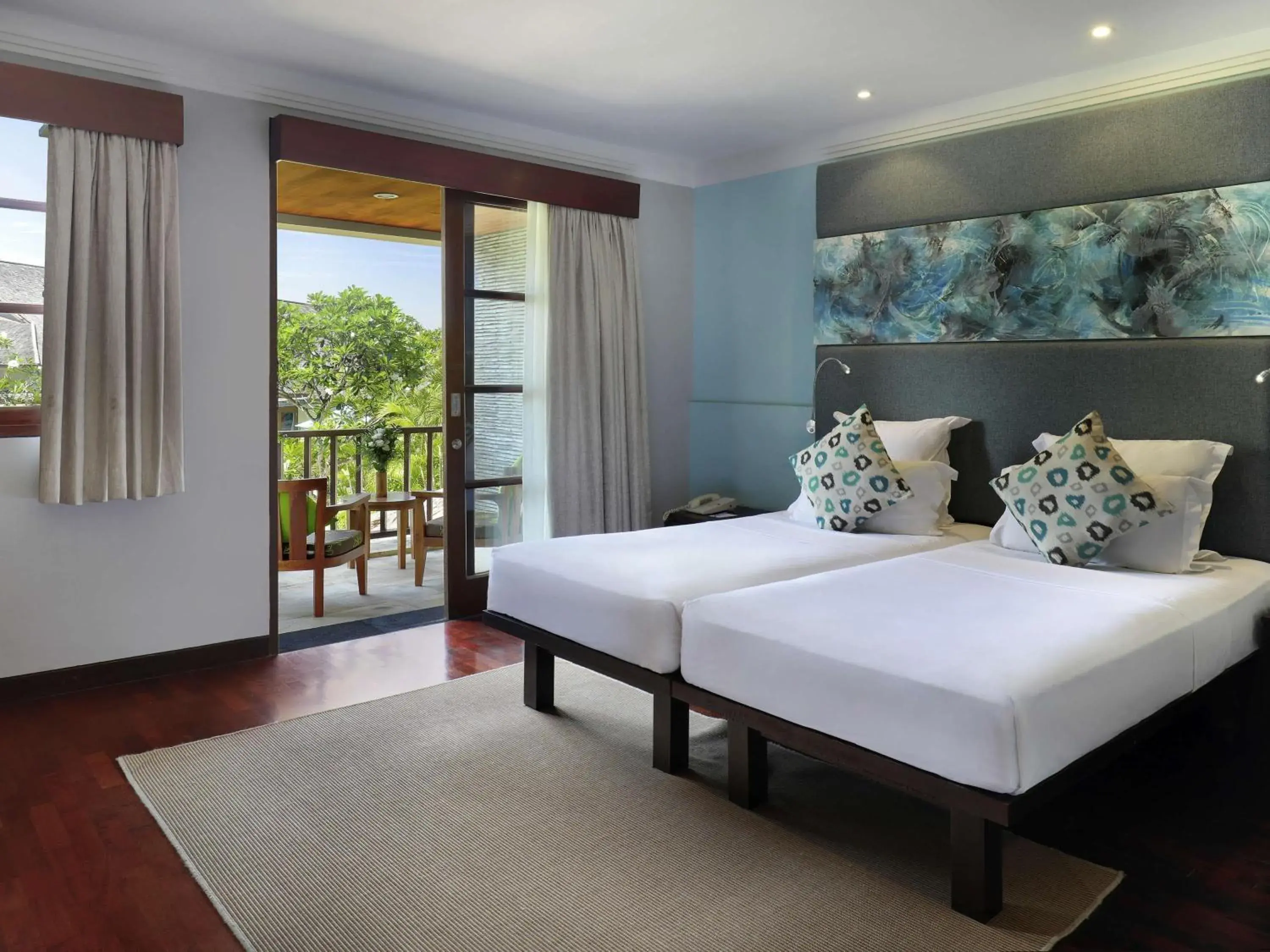 One-Bedroom Suite with Two Single Beds in Novotel Bali Nusa Dua One-Bedroom Suite with Two Single Beds in Novotel Bali Nusa Dua