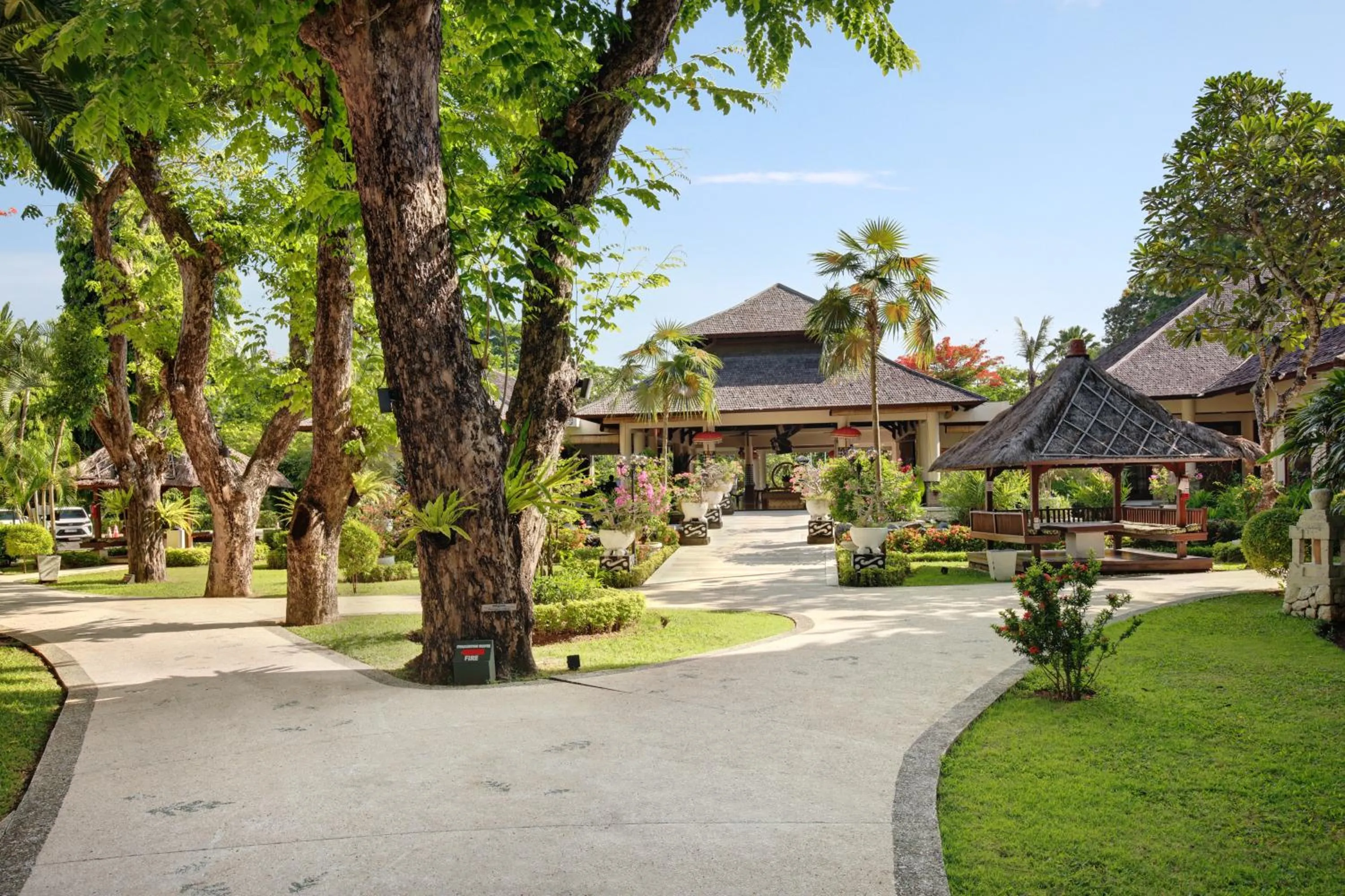 Garden view in Novotel Bali Nusa Dua