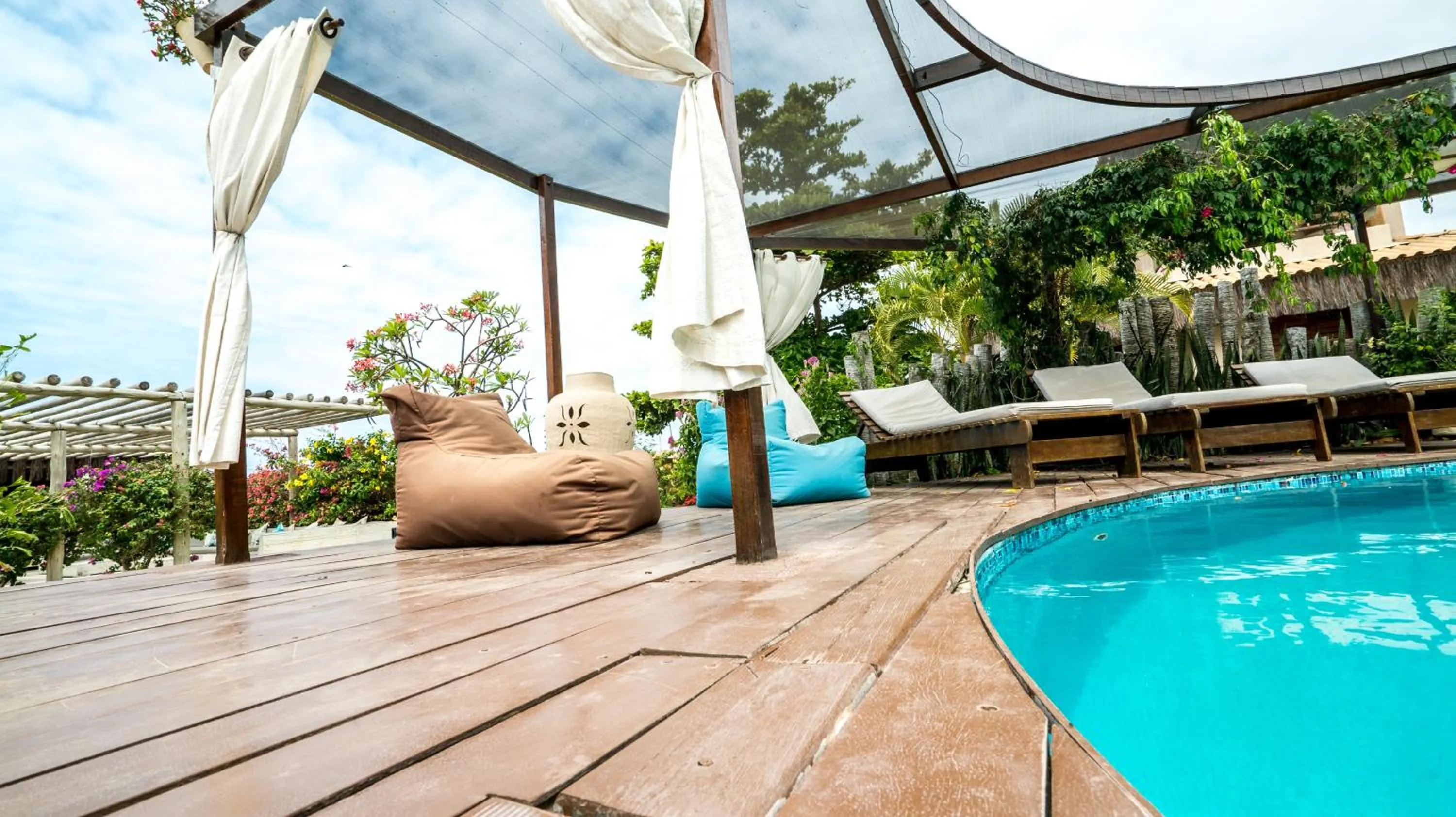 Pool view in 0031 Boutique Hotel & Restaurant Cumbuco