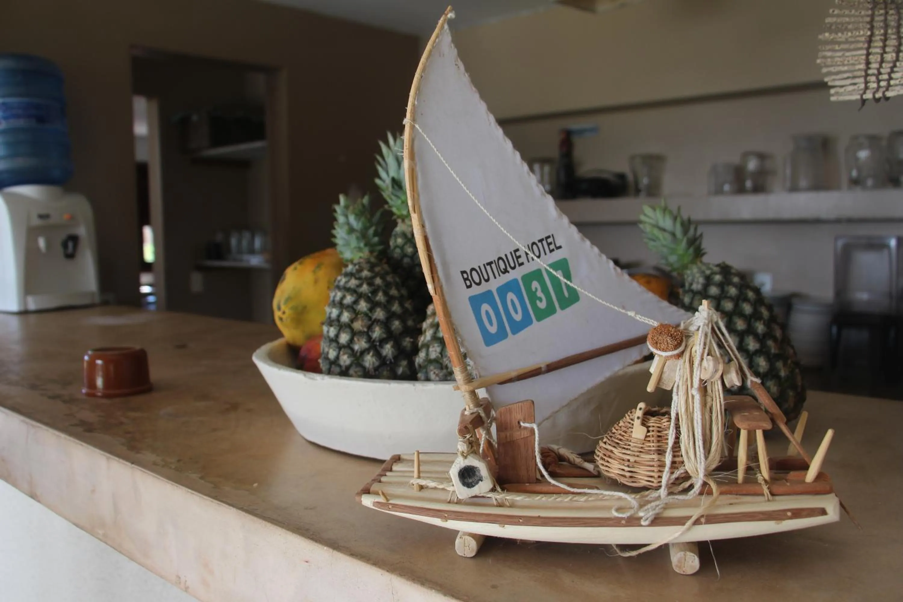 Decorative detail in 0031 Boutique Hotel & Restaurant Cumbuco