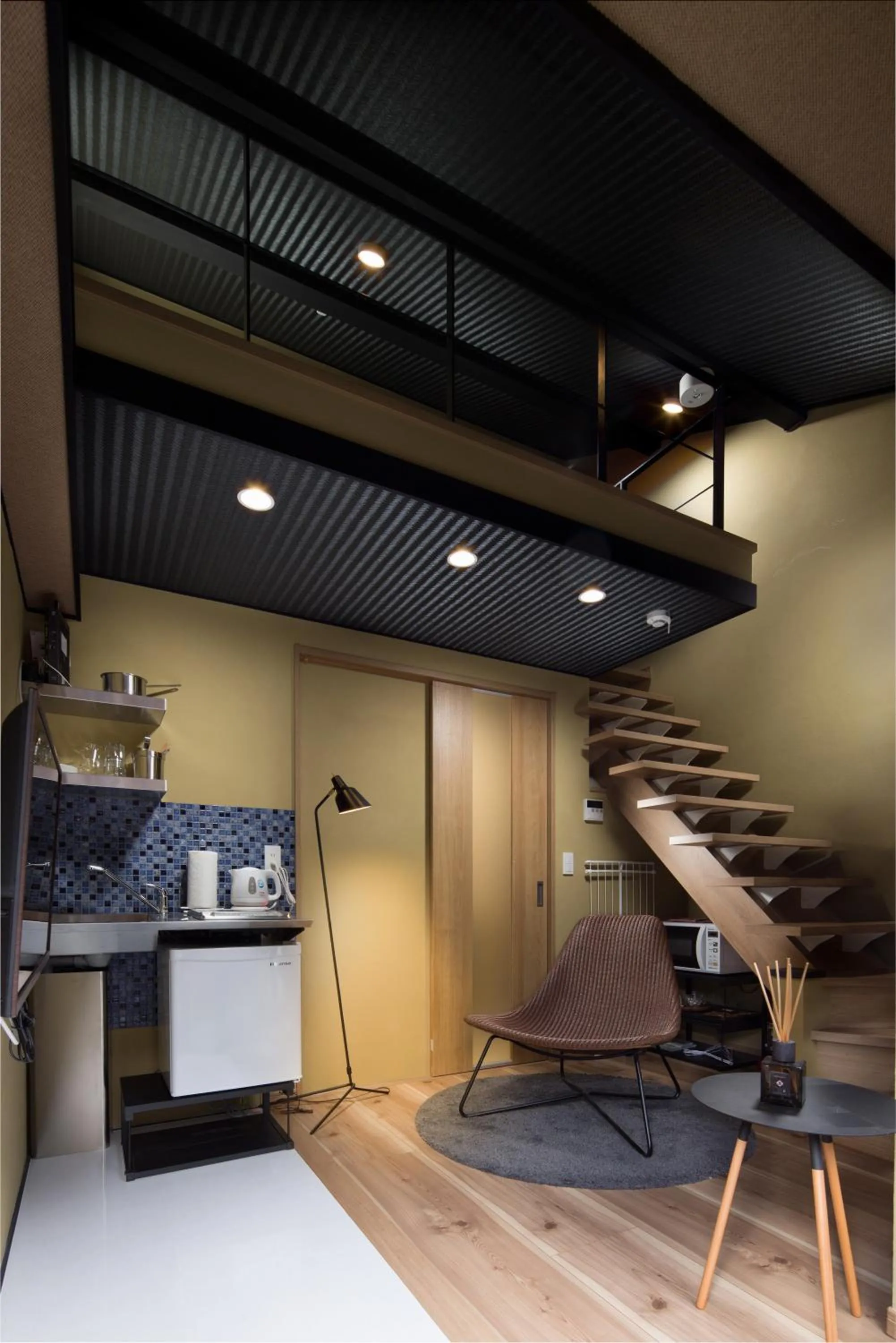 Living room in Tsumugi Hachijo Muromachi