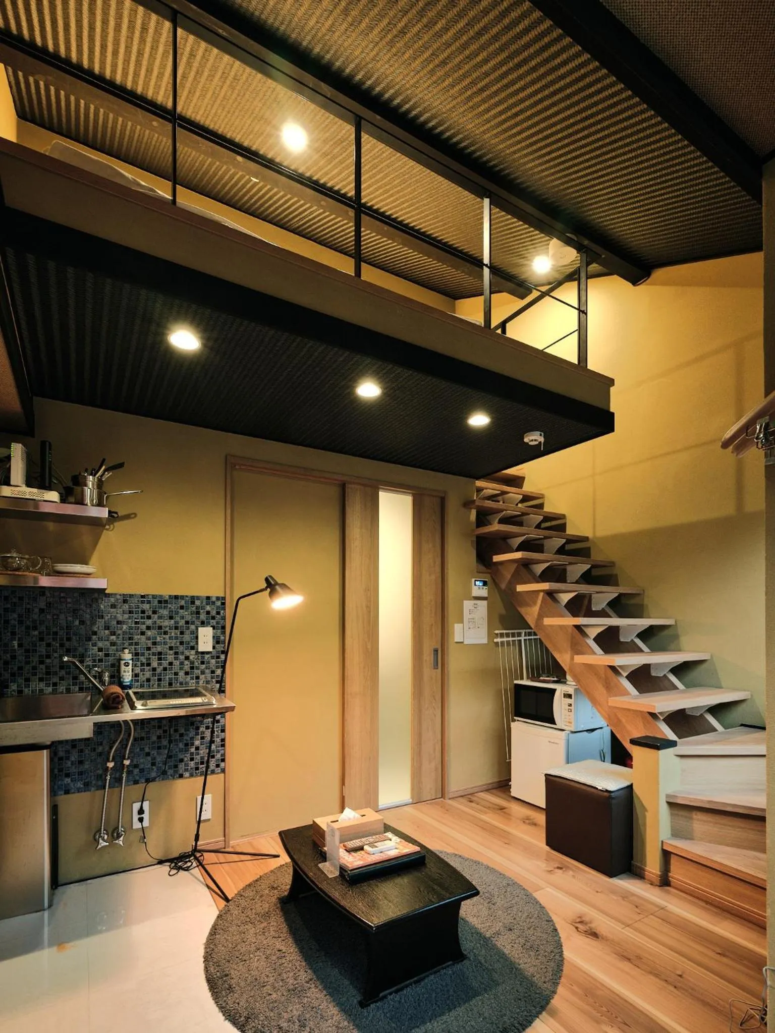 Living room in Tsumugi Hachijo Muromachi