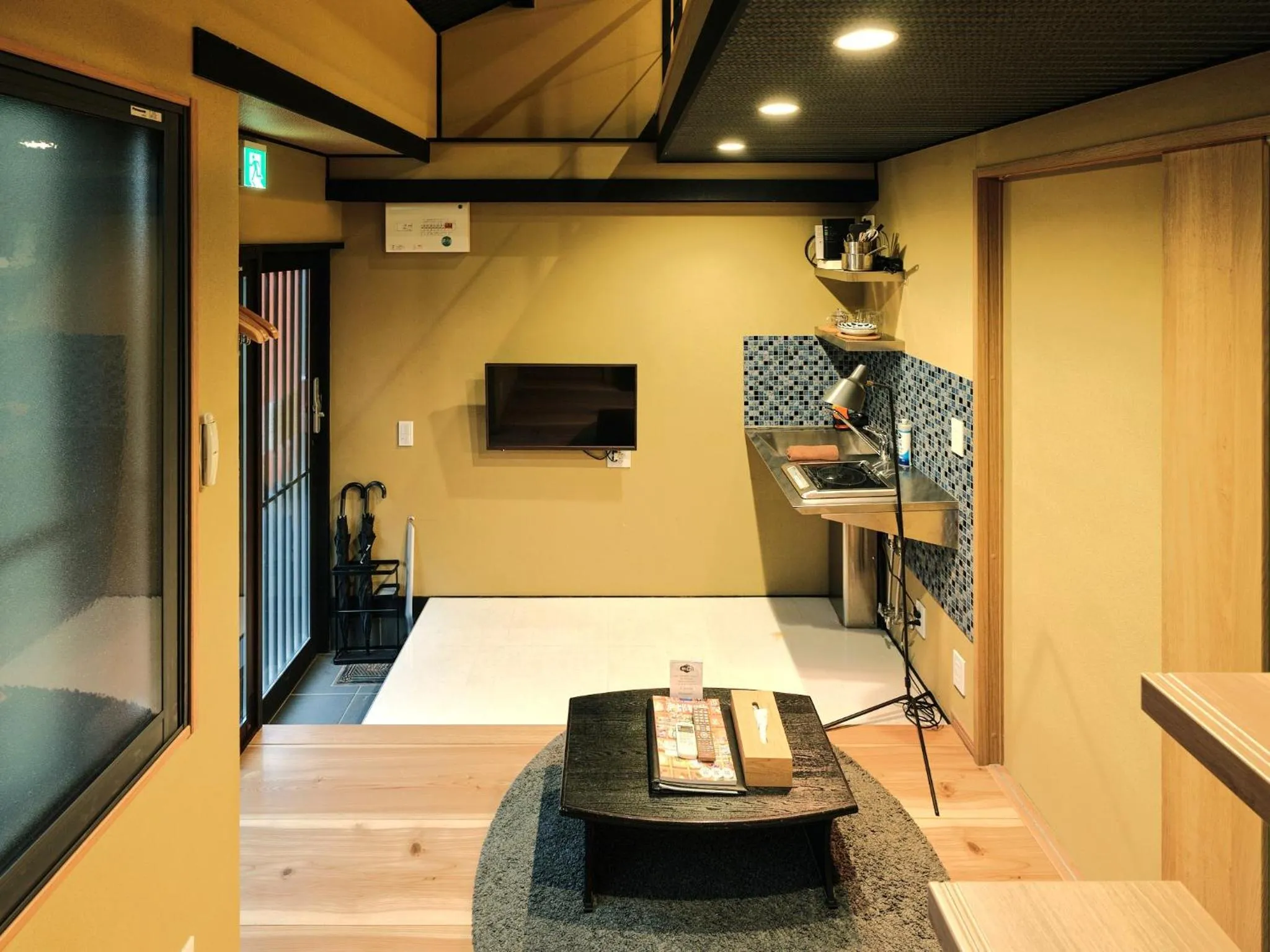 Living room in Tsumugi Hachijo Muromachi