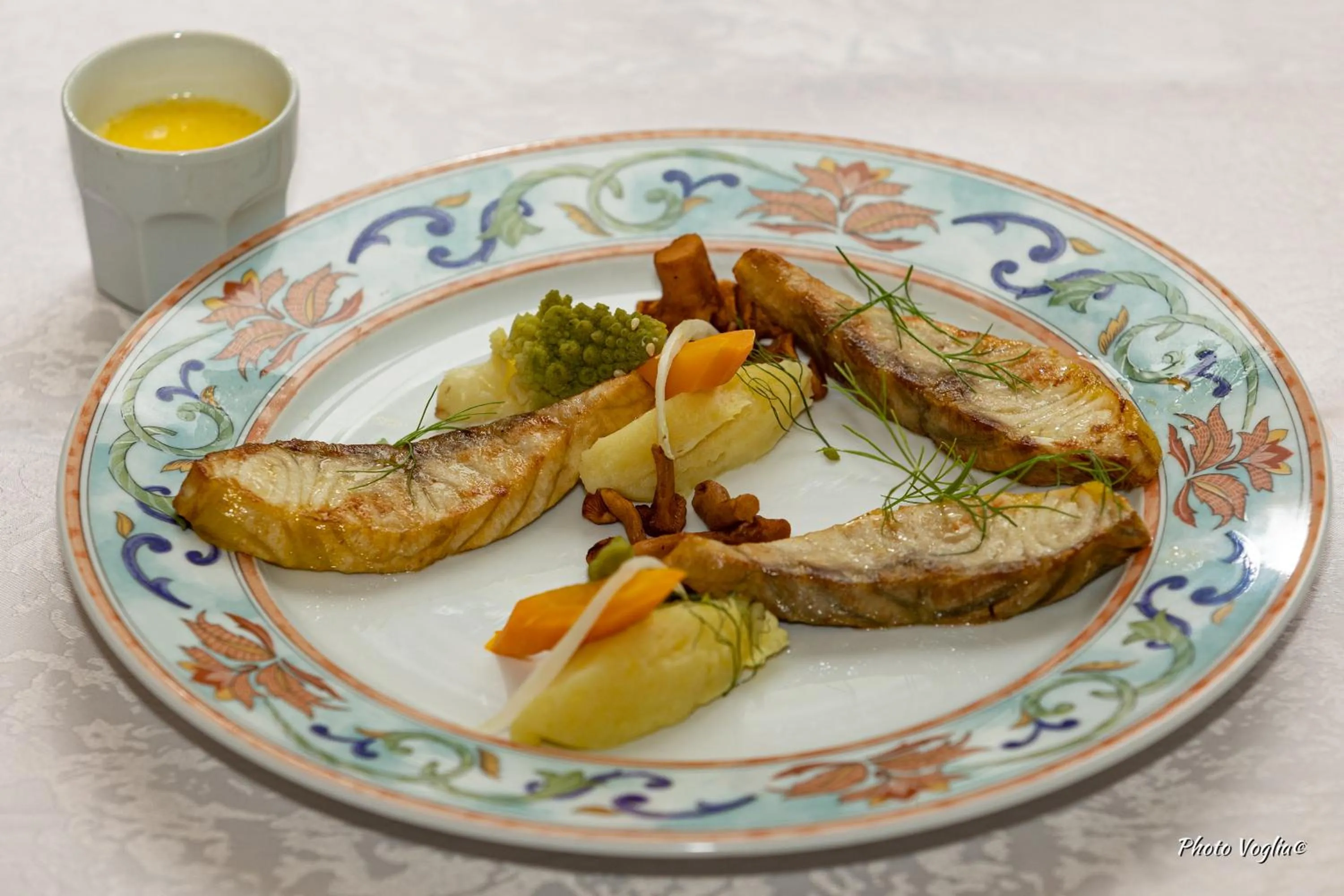 Food in Logis Auberge Le Colombien - Hôtel et Restaurant