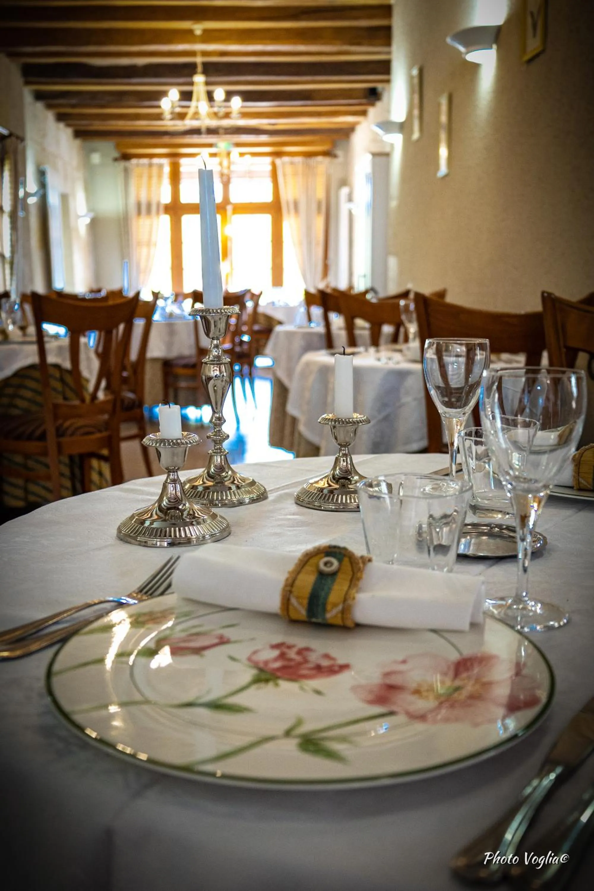 Lunch in Logis Auberge Le Colombien - Hôtel et Restaurant