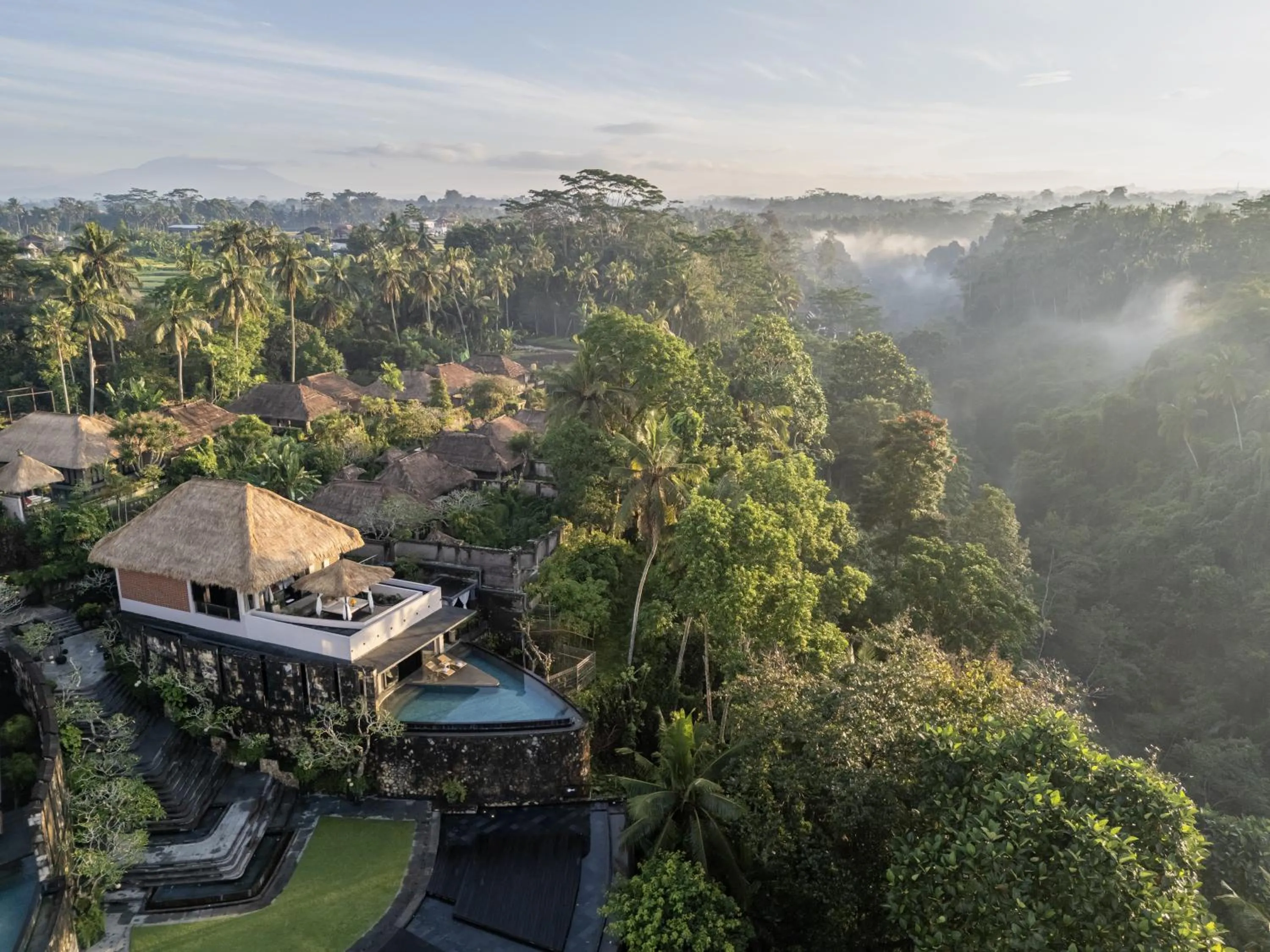 Natural landscape in Kamandalu Ubud