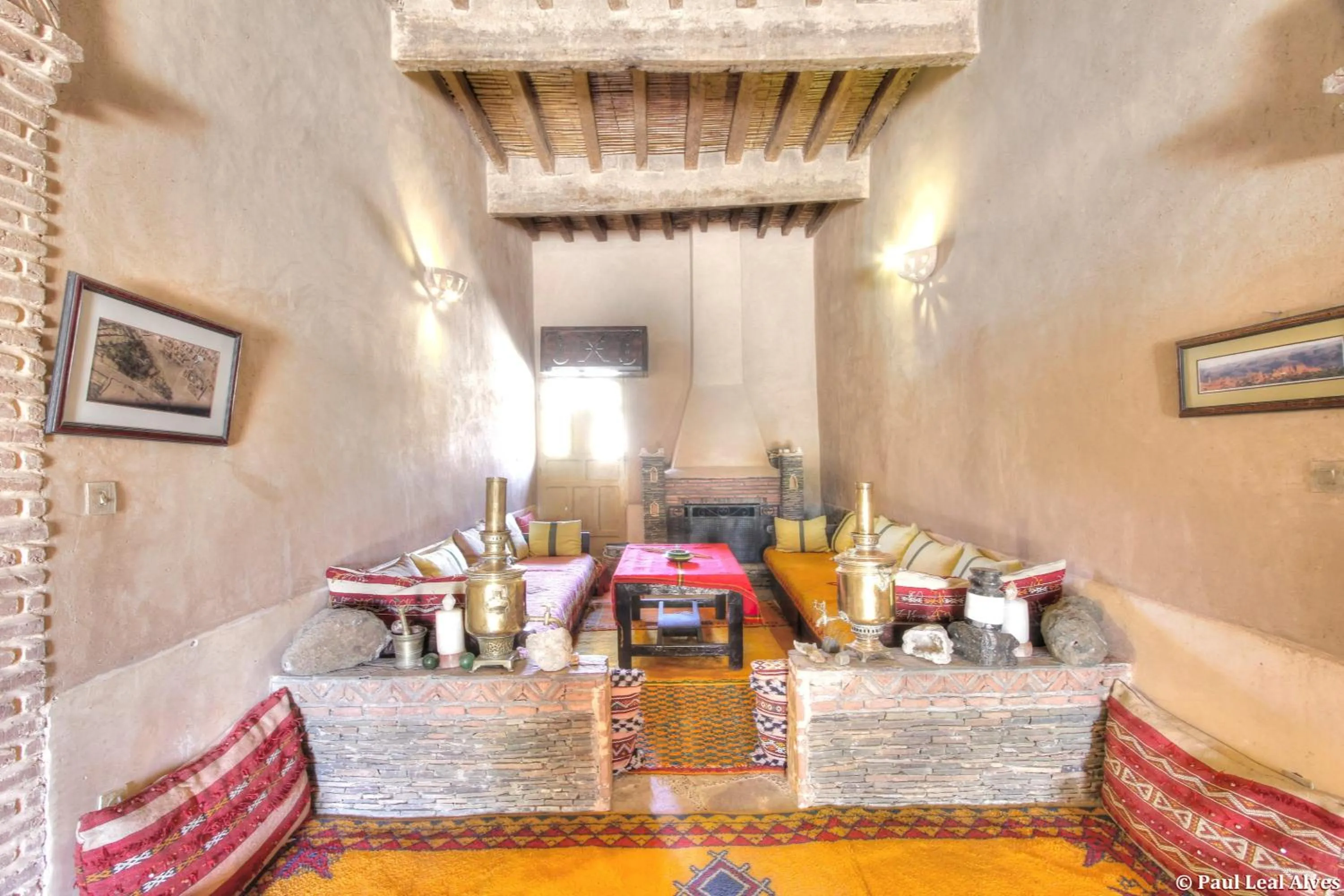 Lobby or reception in Kasbah Baha Baha