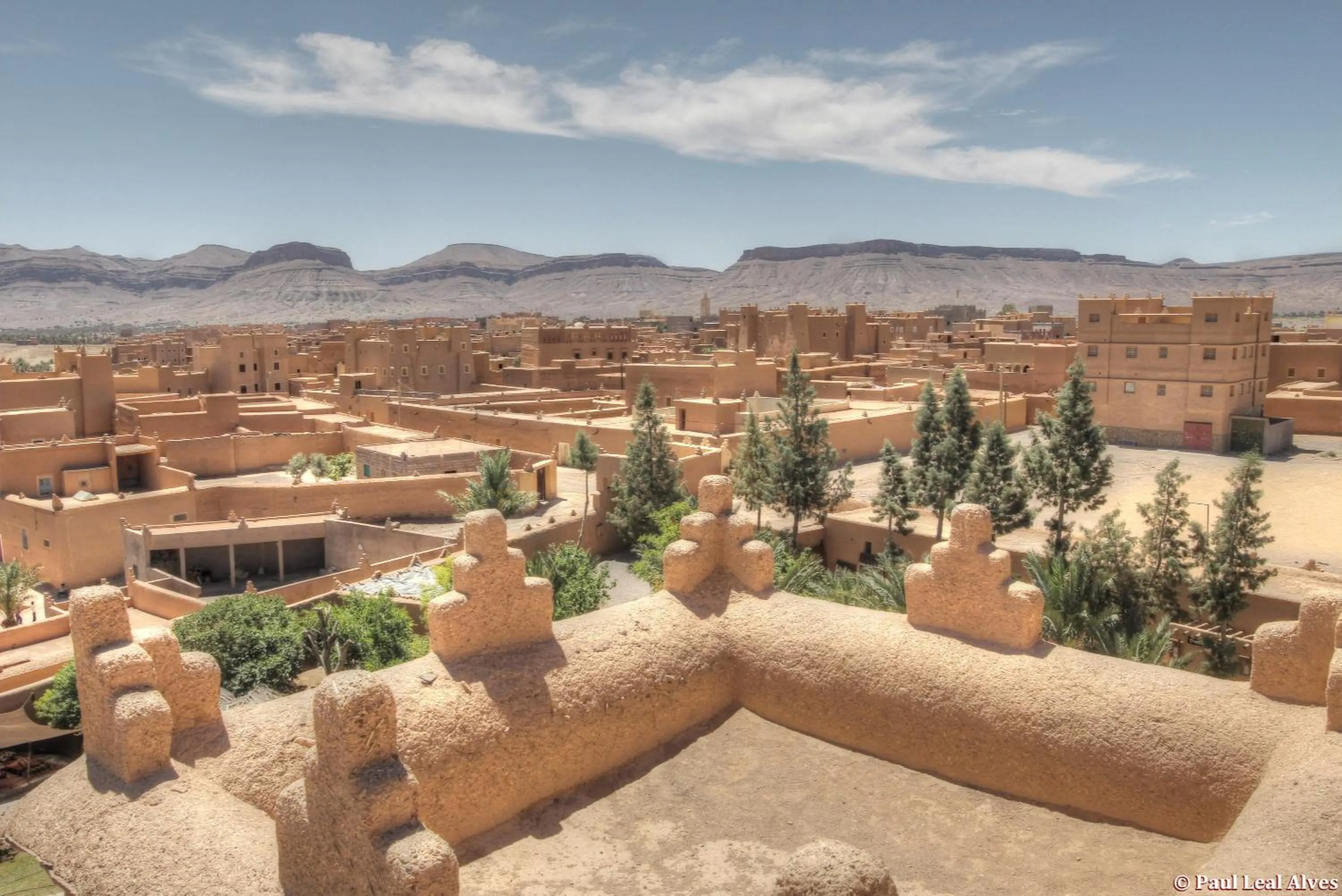 Balcony/Terrace in Kasbah Baha Baha