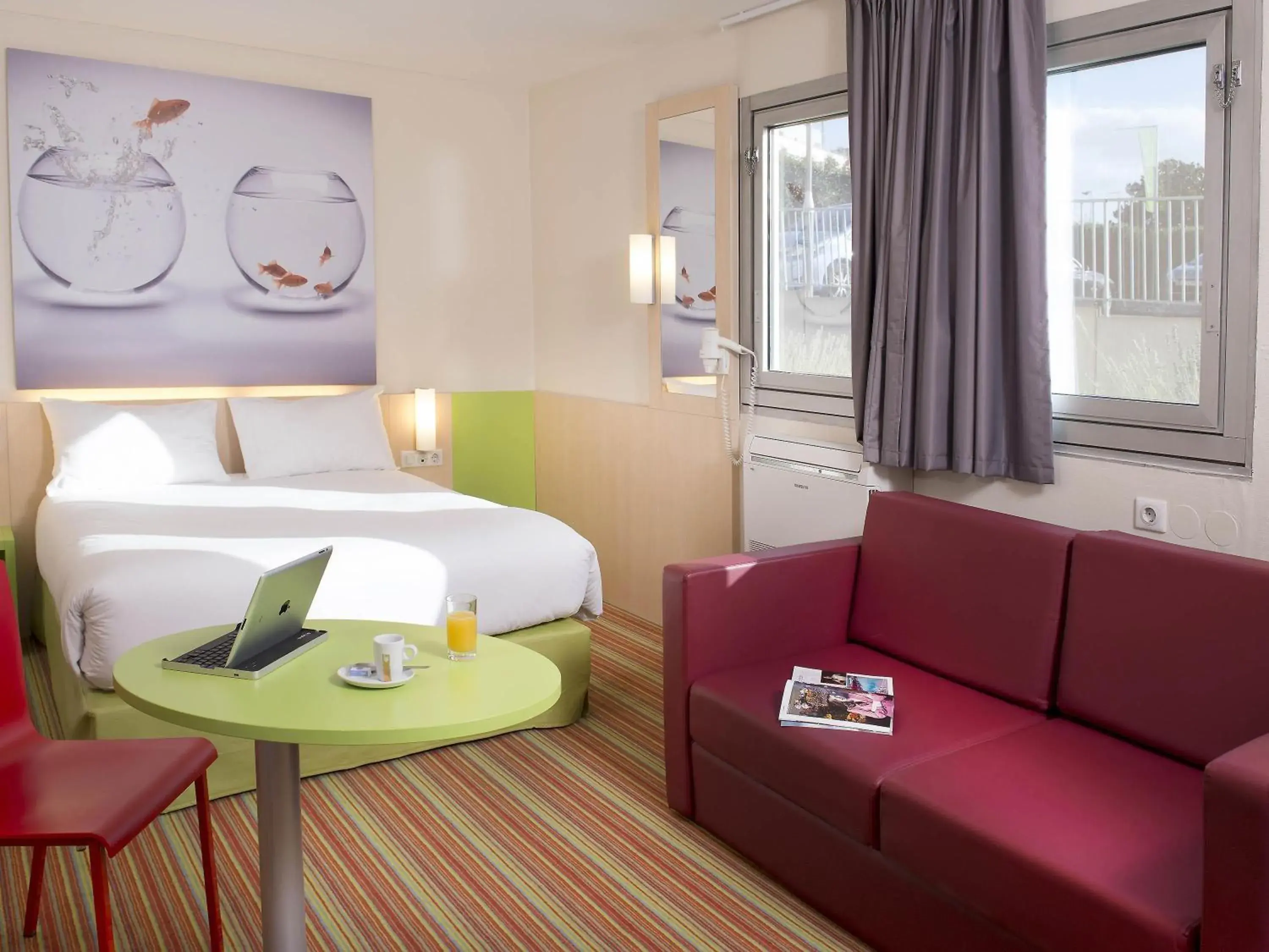 Bedroom, Bed in ibis Styles Paris Roissy-CDG Bedroom, Bed in ibis Styles Paris Roissy-CDG