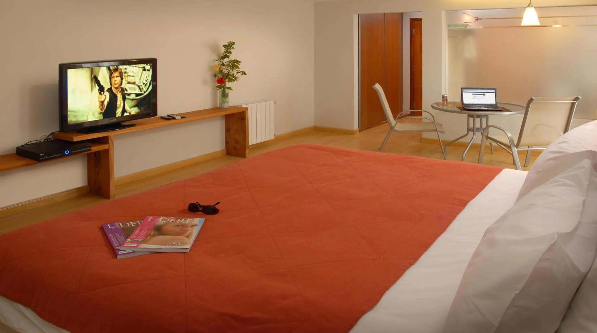 Bed in Las Nalcas Boutique Hotel & Mountain Spa