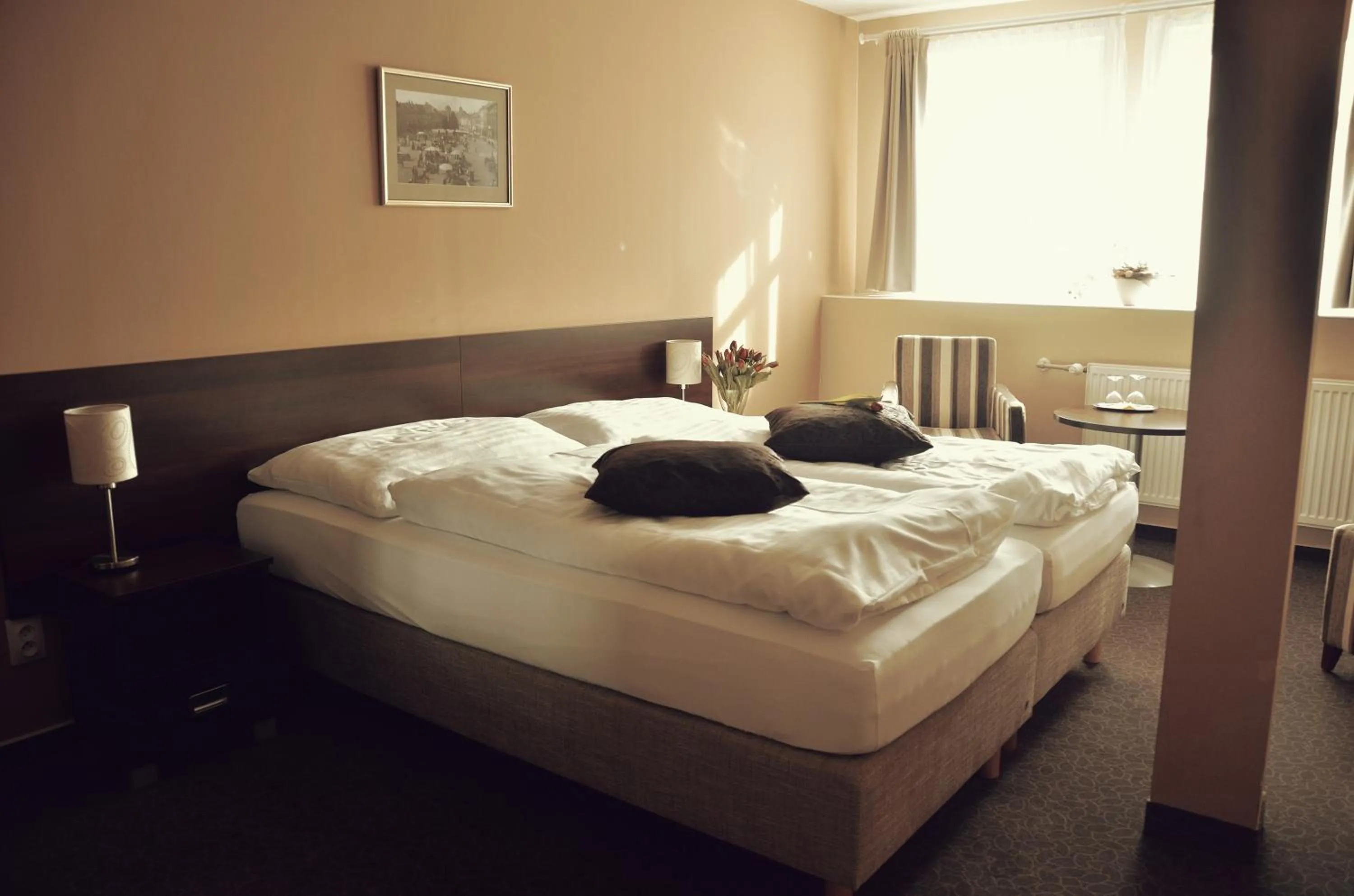 Photo of the whole room, Bed in Hotel U Hradu