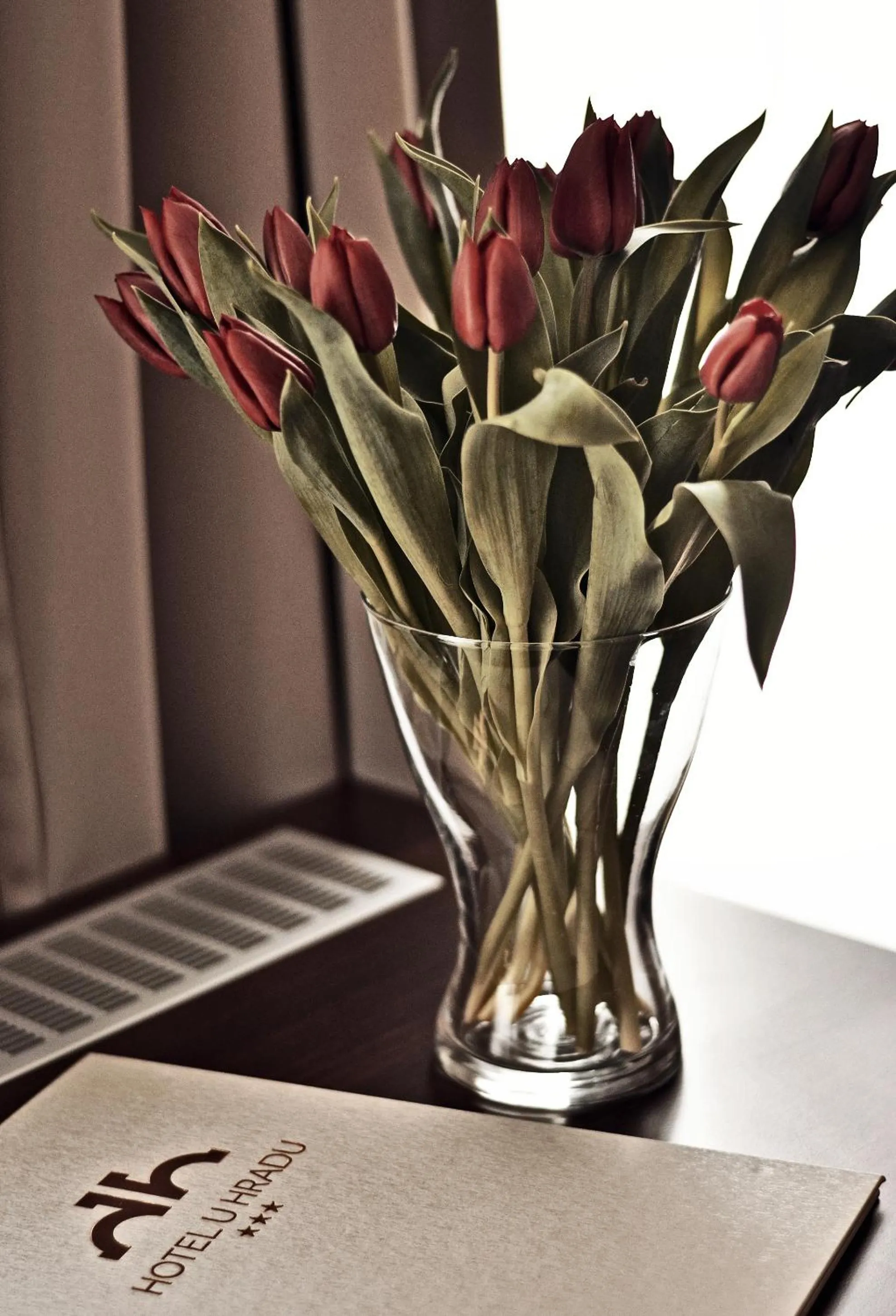 Decorative detail in Hotel U Hradu