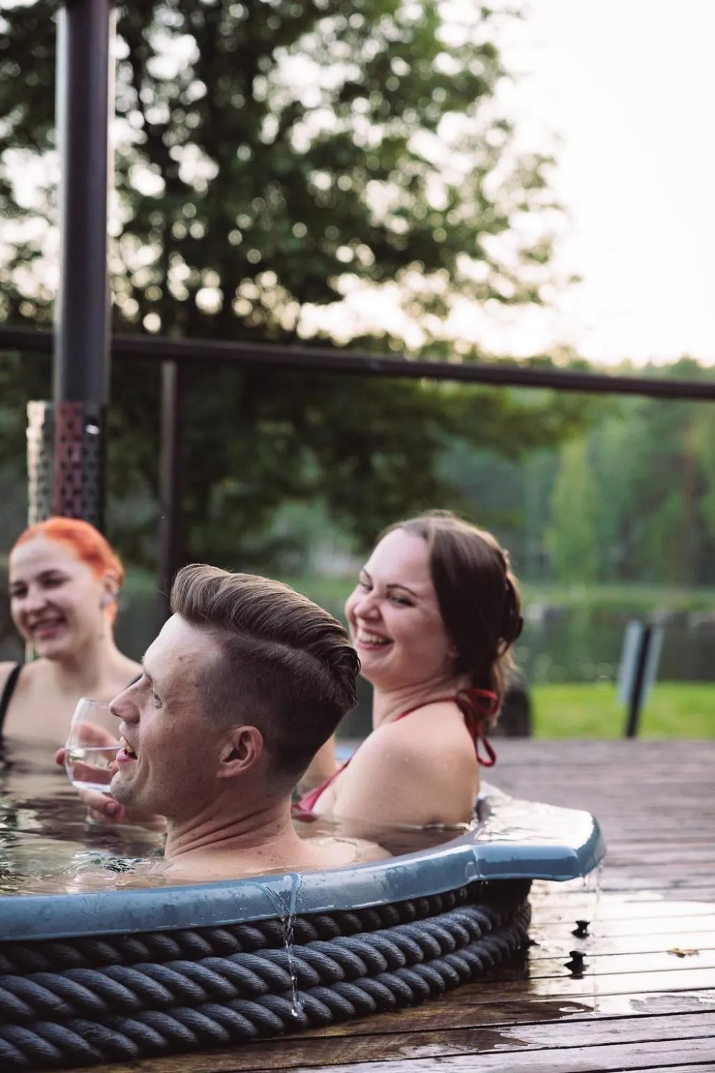 Hot Tub in Sahanlahti Resort