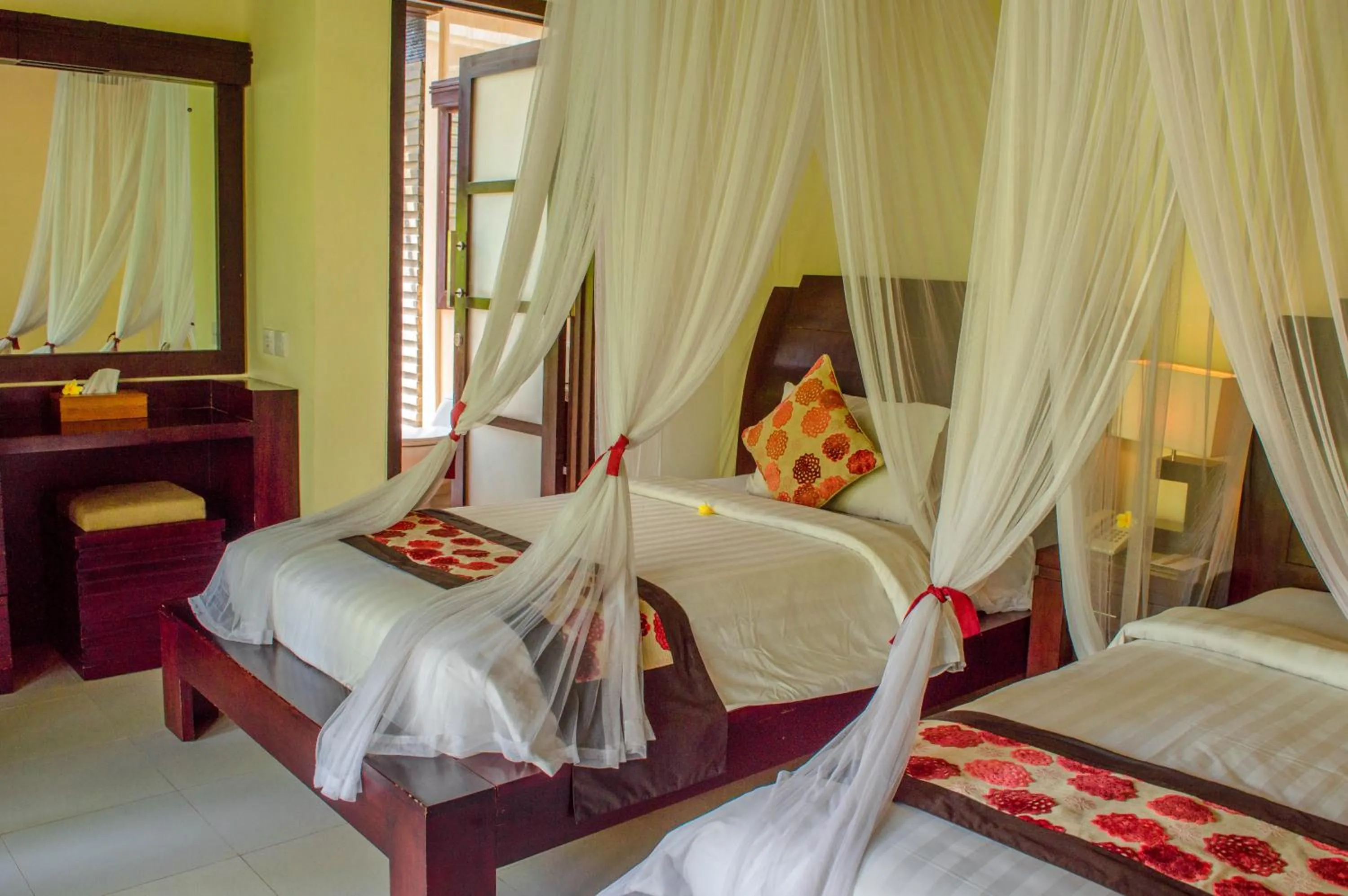 Bedroom, Bed in The Bali Dream Villa Seminyak