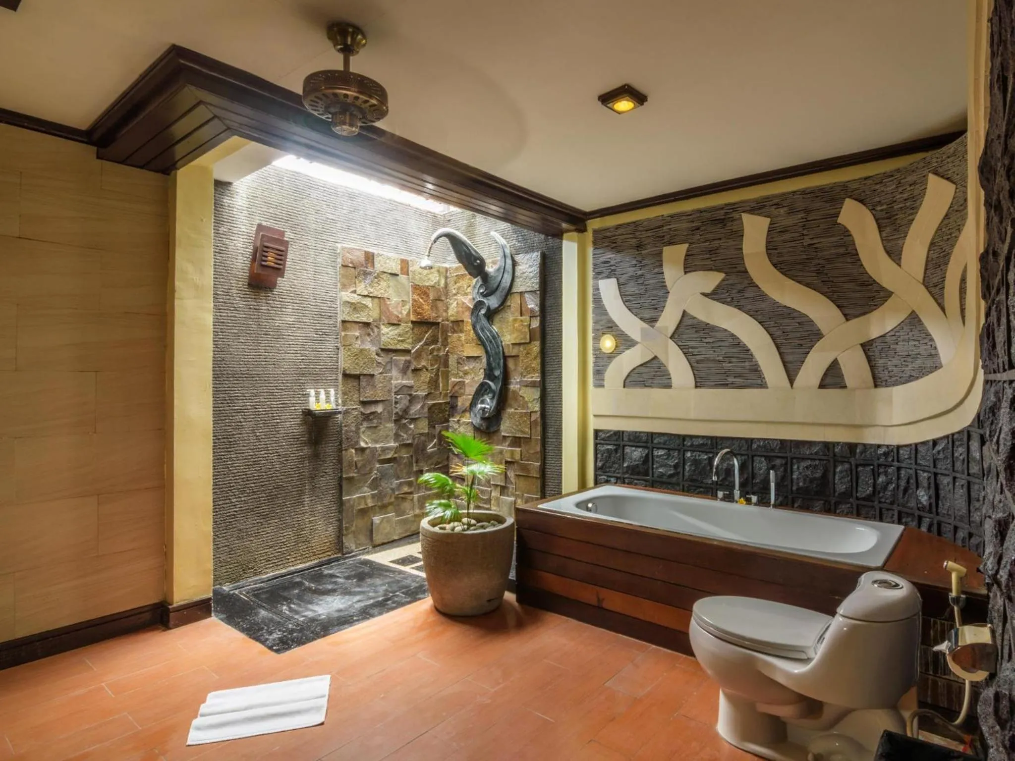 Shower in The Bali Dream Villa Seminyak