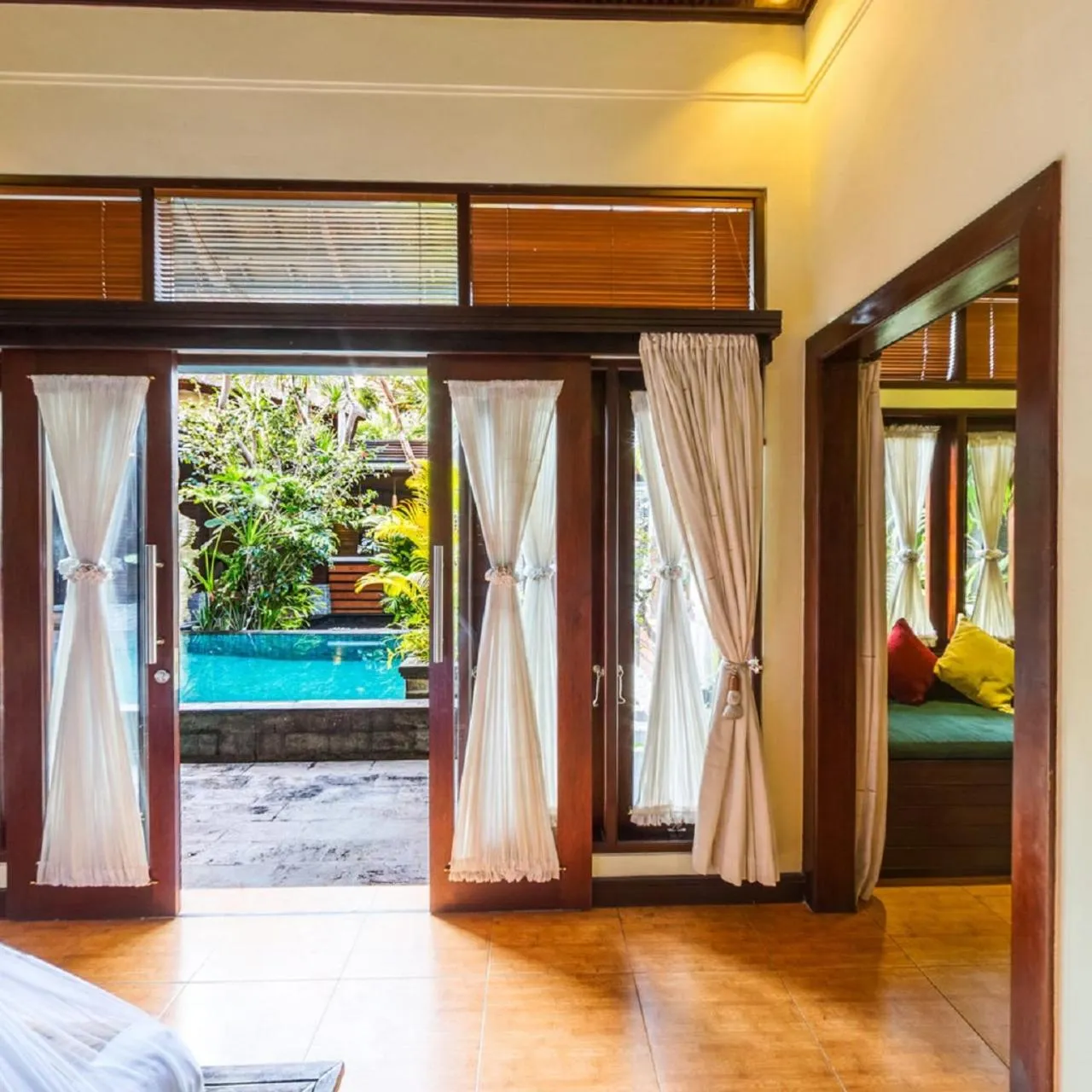Bed in The Bali Dream Villa Seminyak