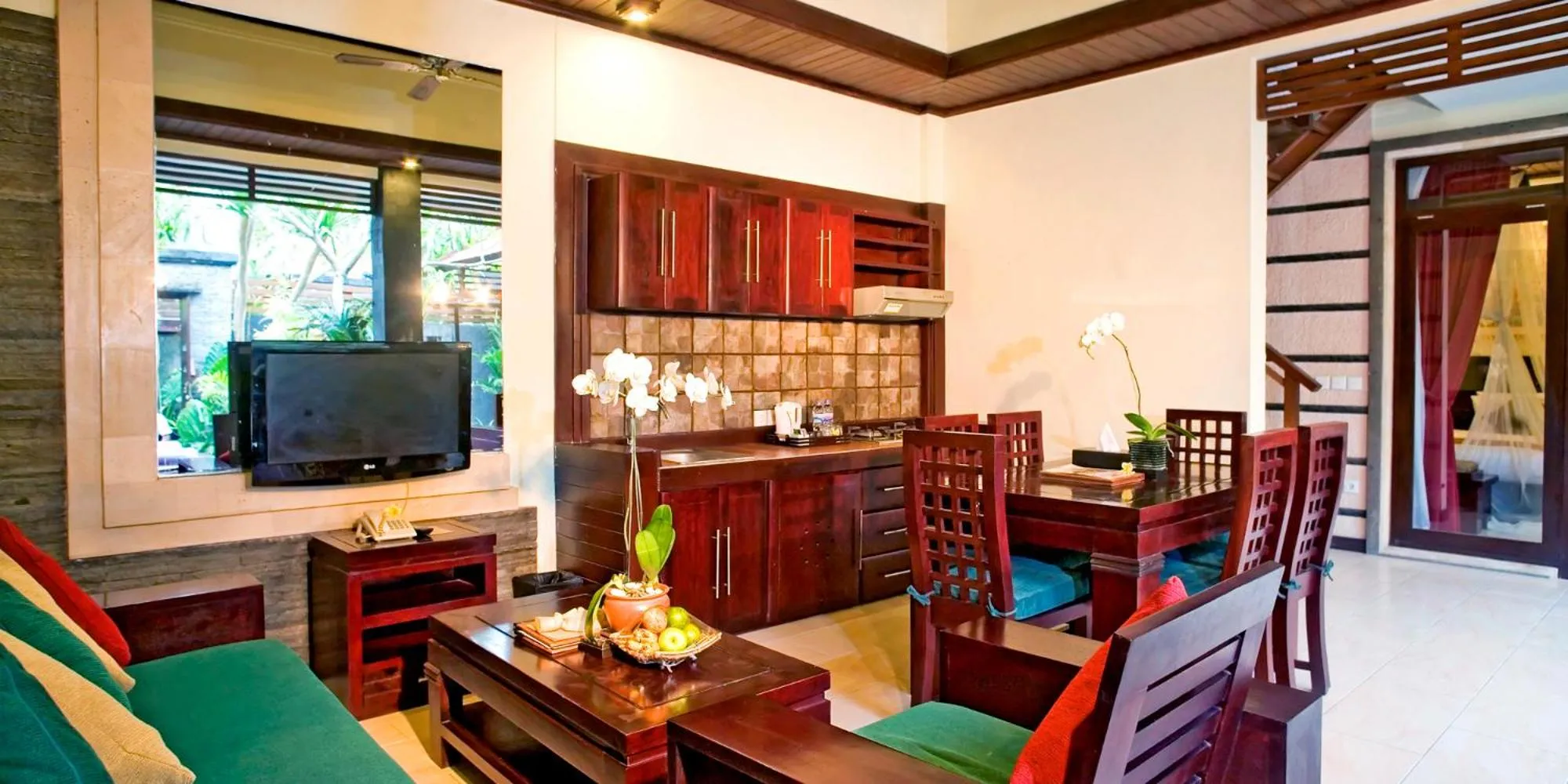 Living room in The Bali Dream Villa Seminyak