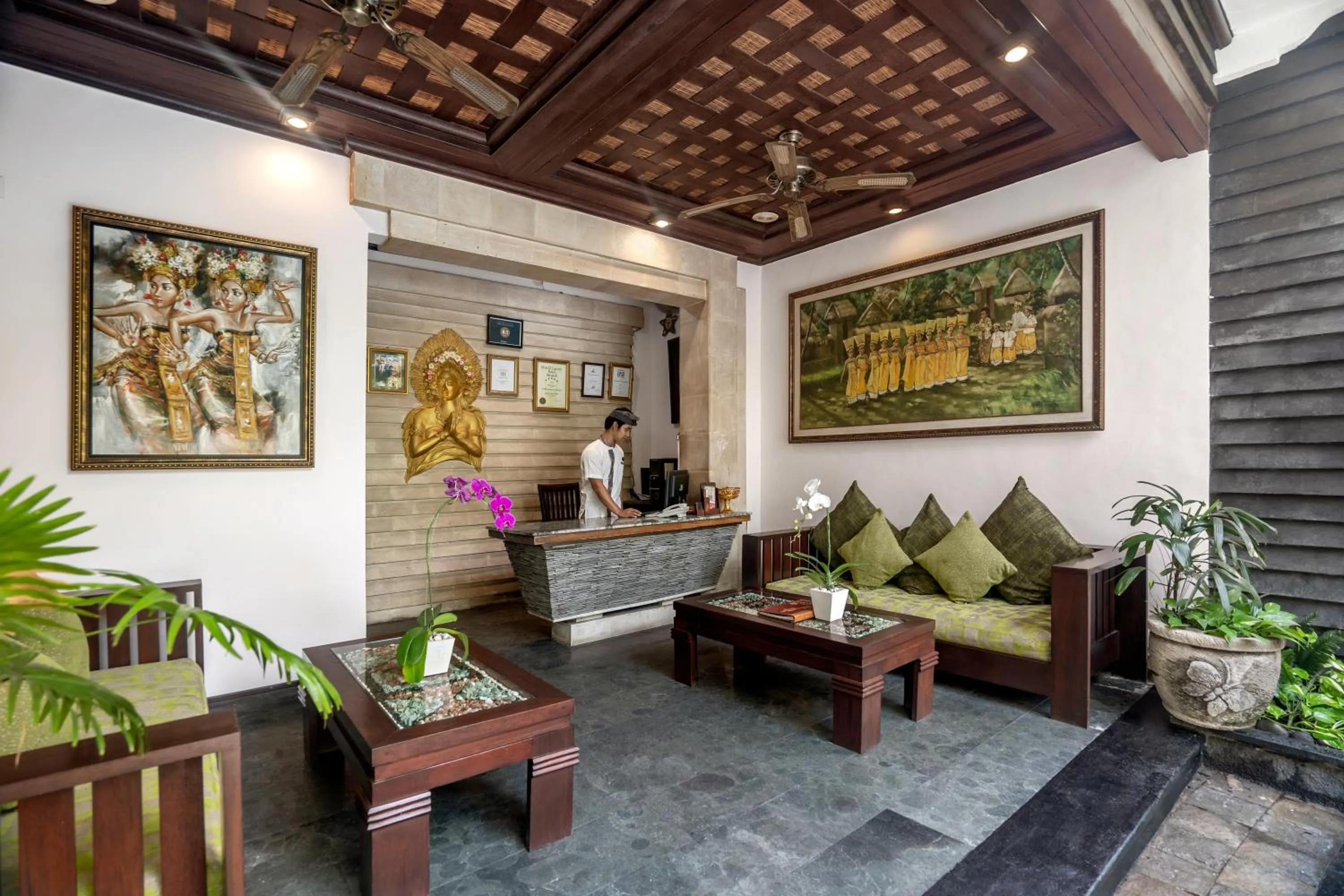 Lobby or reception in The Bali Dream Villa Seminyak