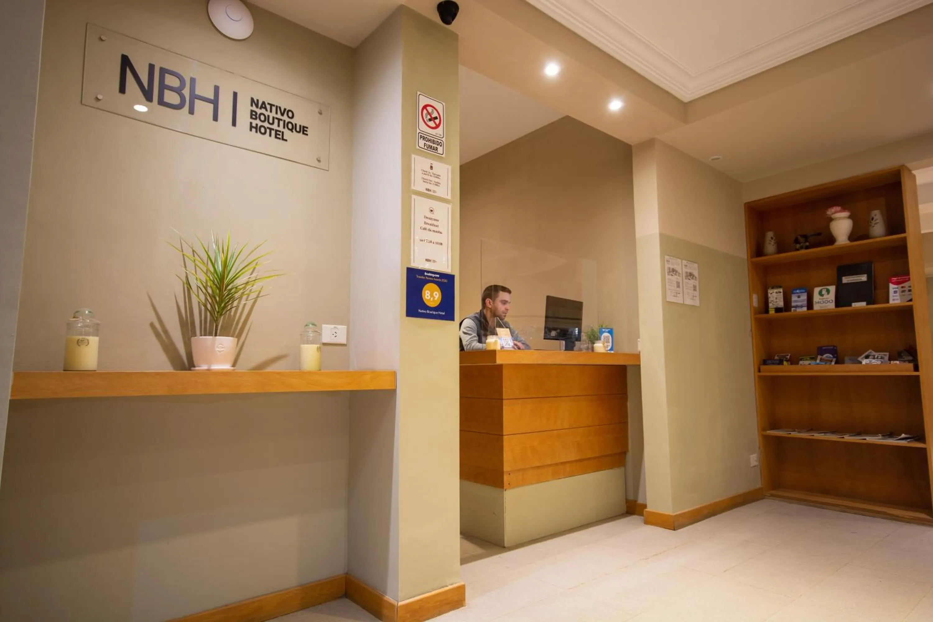 Lobby or reception in NBH Nativo Boutique Hotel