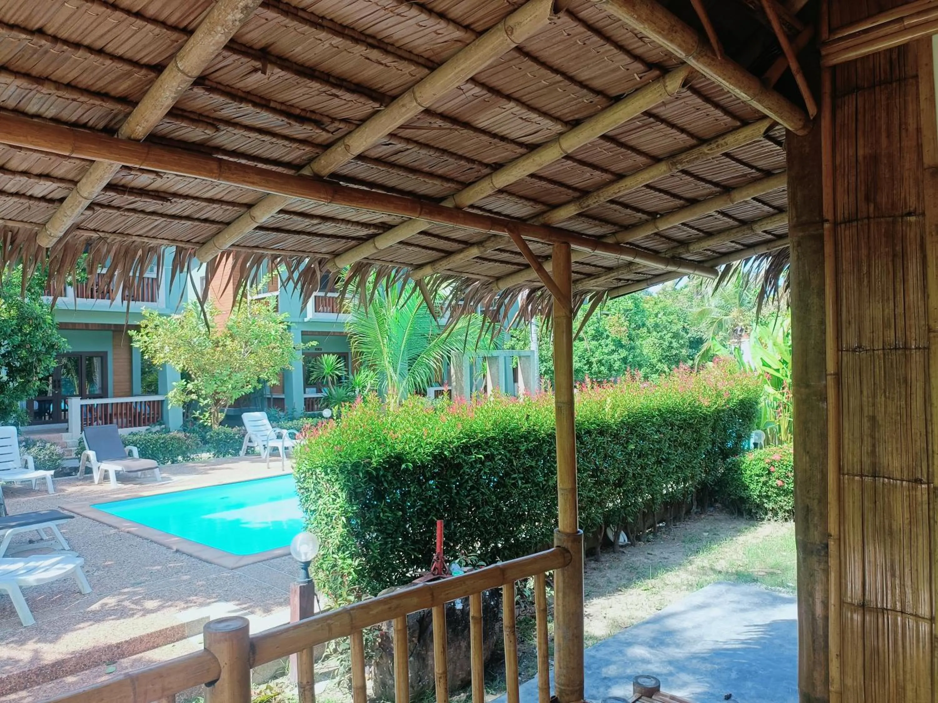 Pool view in Lanta Infinity Resort - SHA Extra Plus