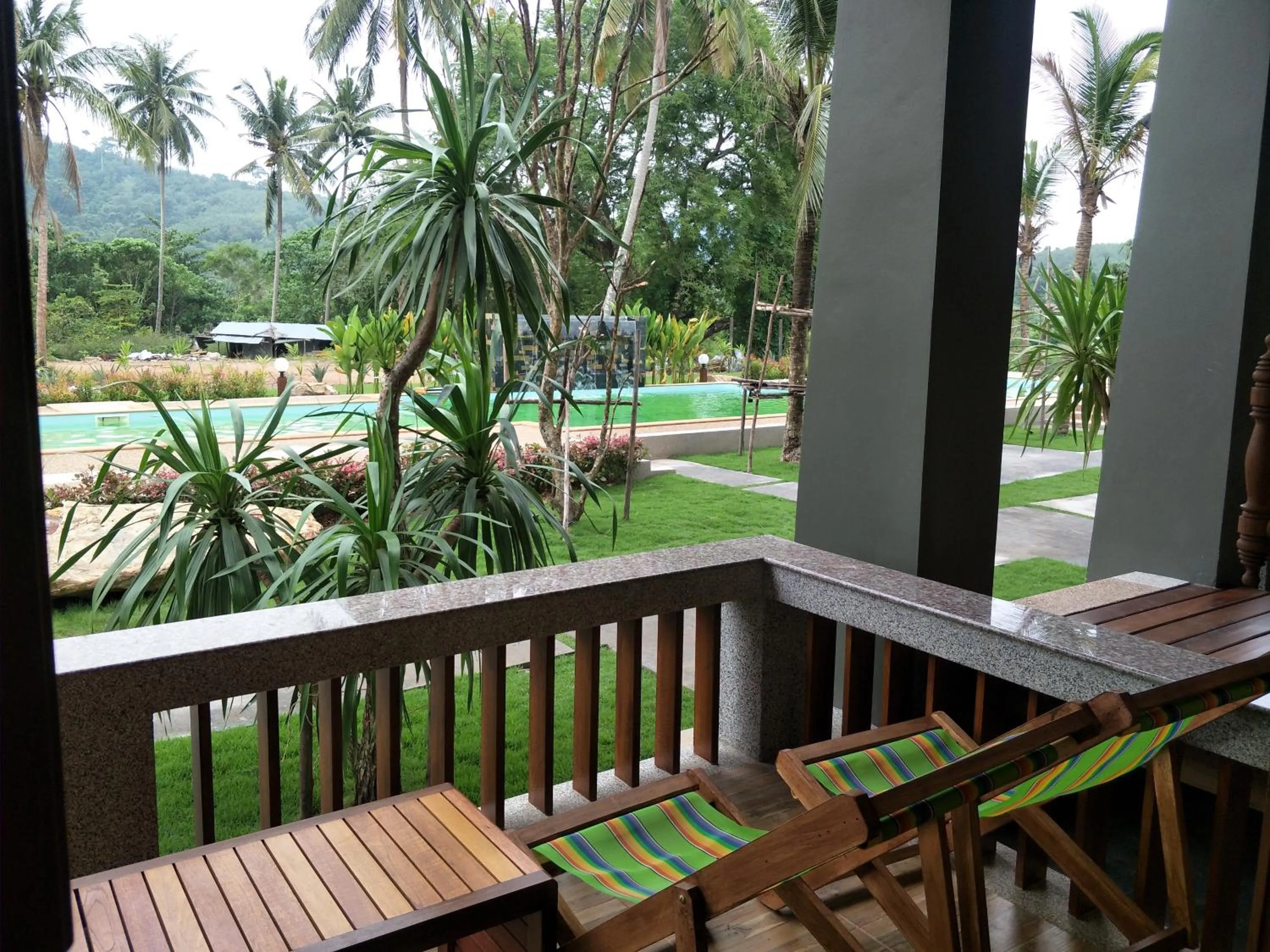 Balcony/Terrace in Lanta Infinity Resort - SHA Extra Plus
