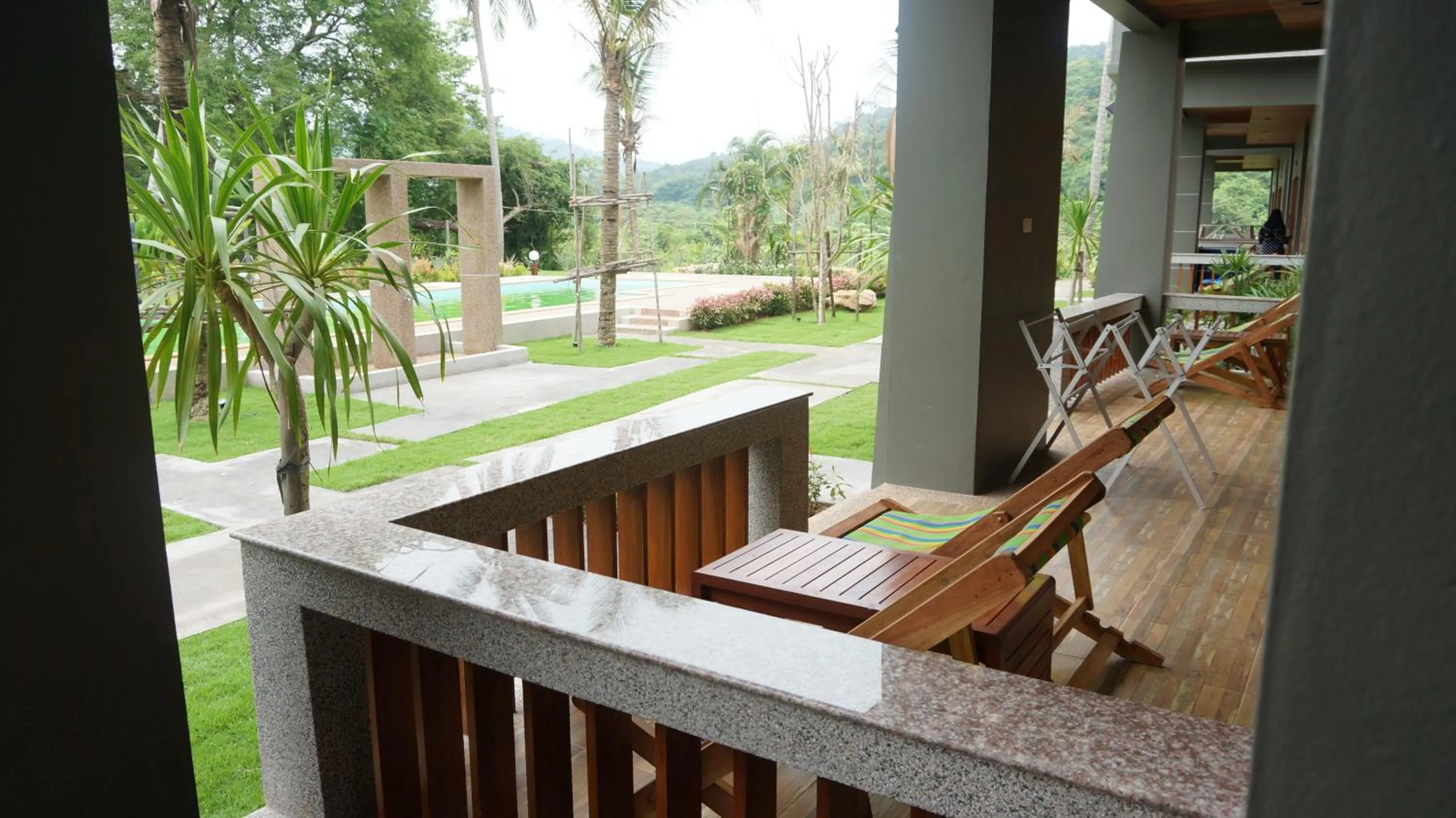 Balcony/Terrace in Lanta Infinity Resort - SHA Extra Plus