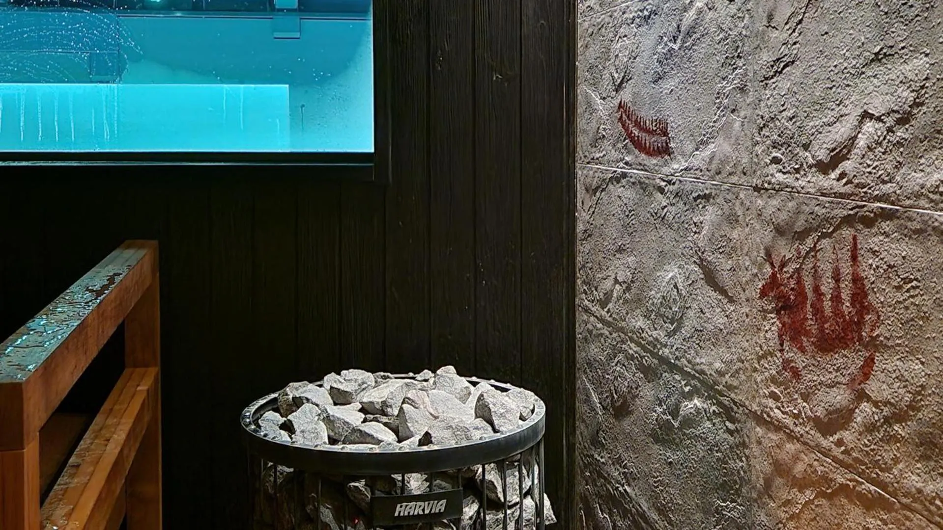 Sauna in Spa Hotel Peurunka