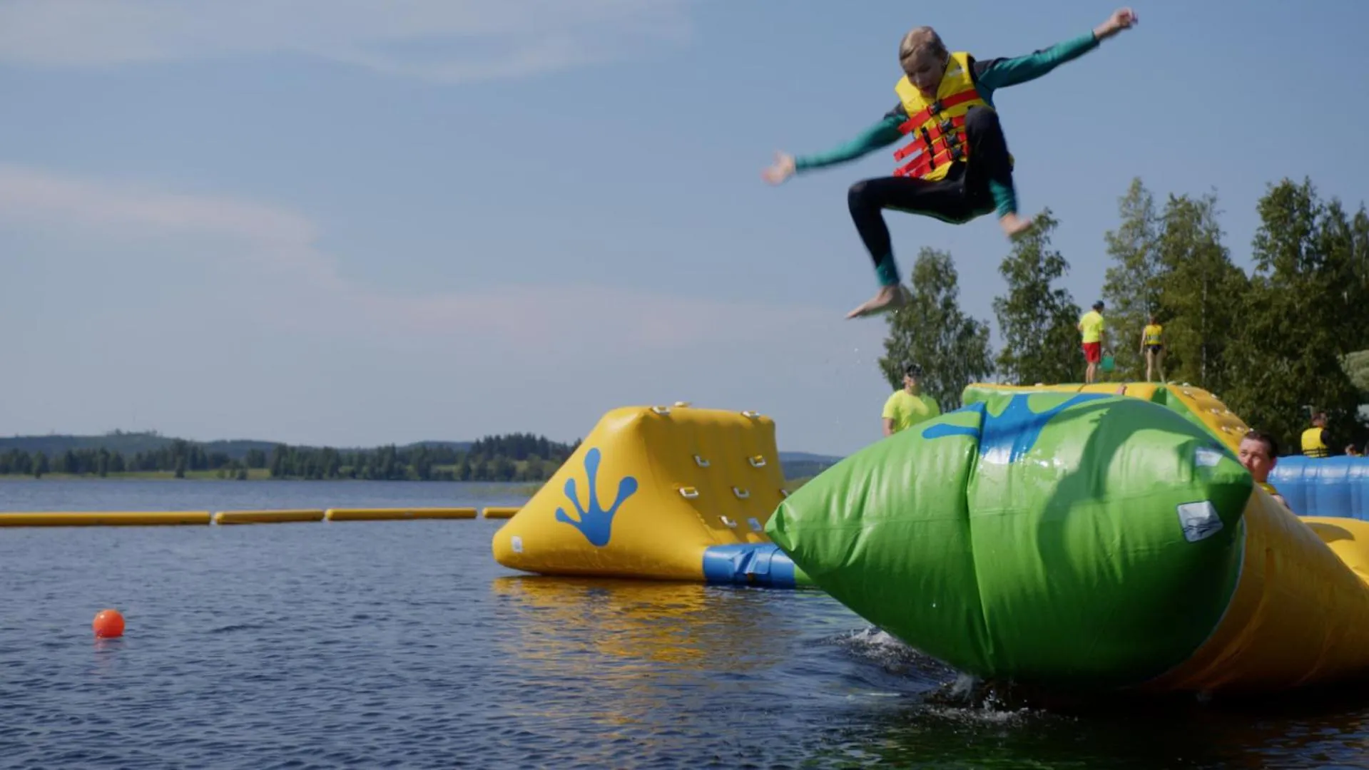 Aqua park in Spa Hotel Peurunka