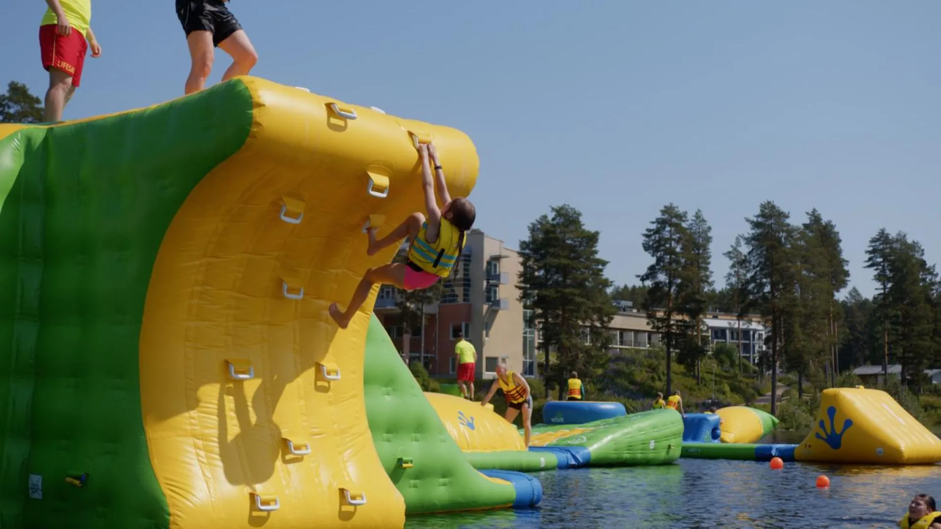 Aqua park in Spa Hotel Peurunka