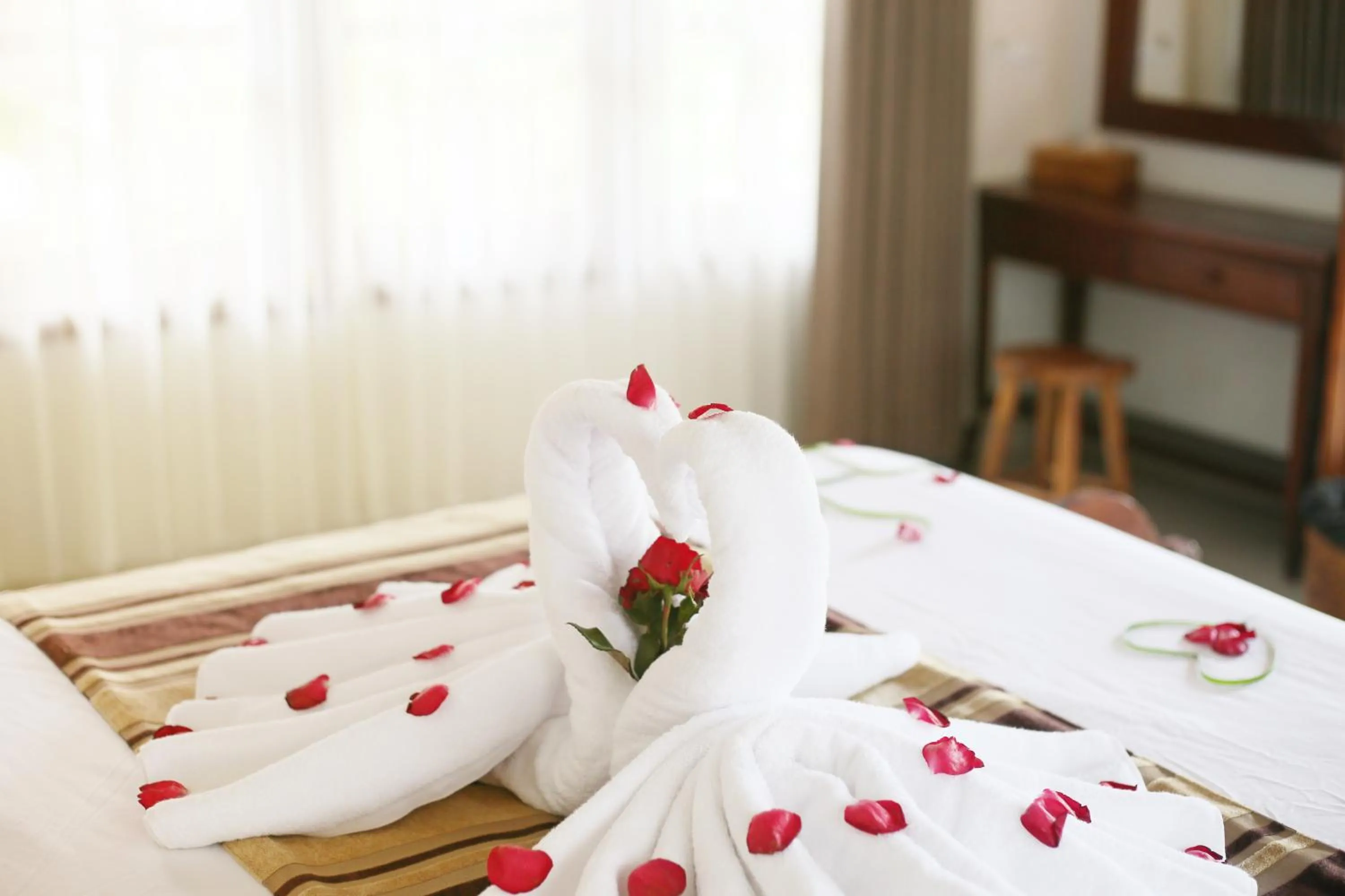 Bed in Dewantara Boutique Villa Resort Bali