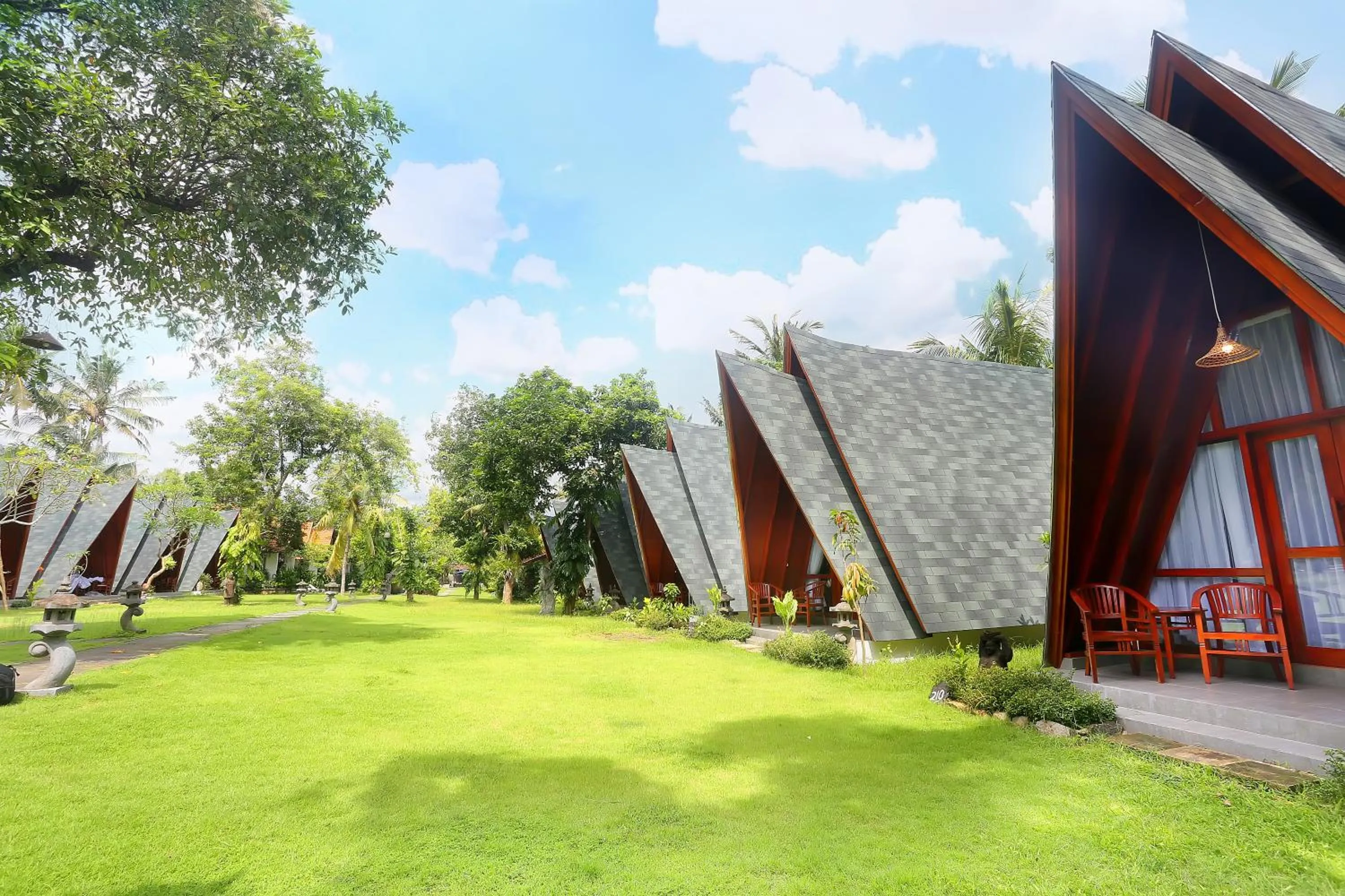 Garden view in Dewantara Boutique Villa Resort Bali