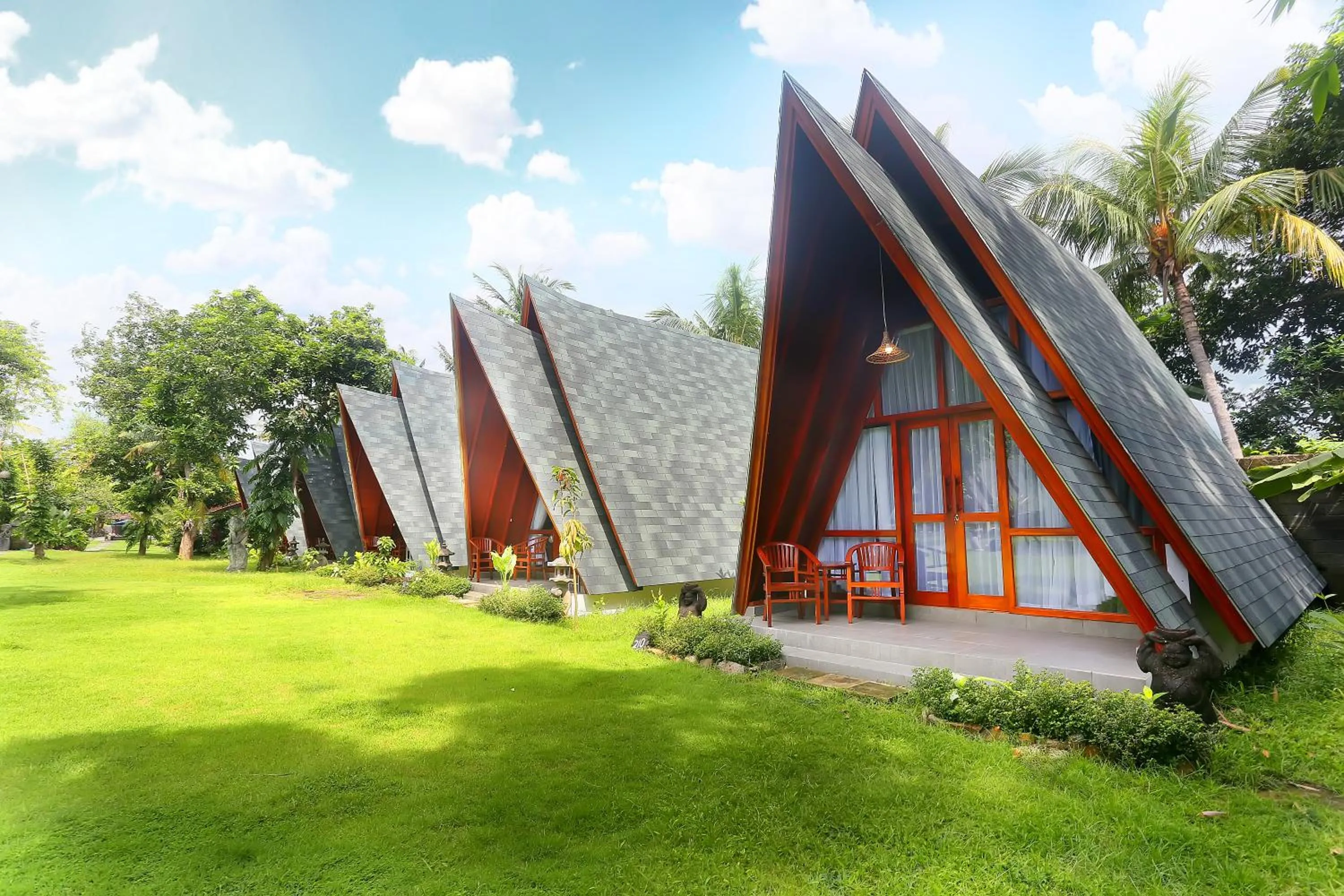 Garden view in Dewantara Boutique Villa Resort Bali