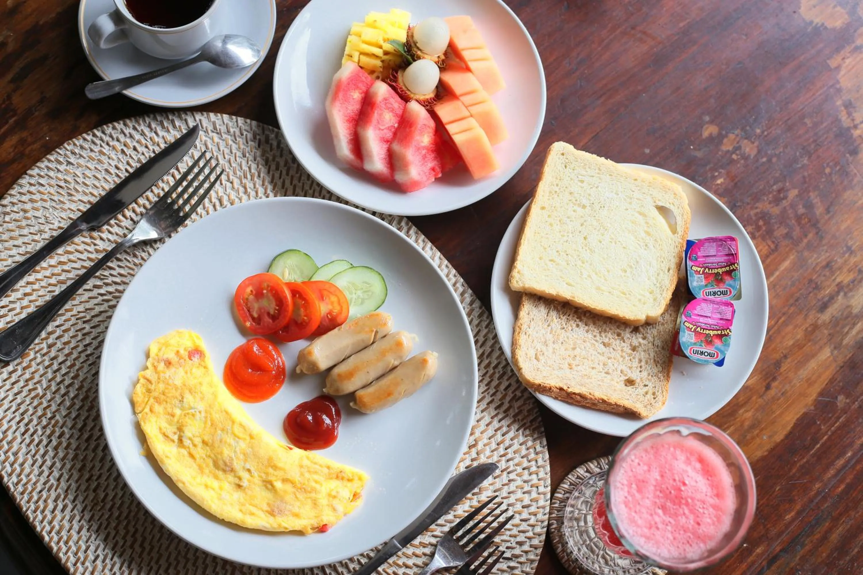 Food in Dewantara Boutique Villa Resort Bali