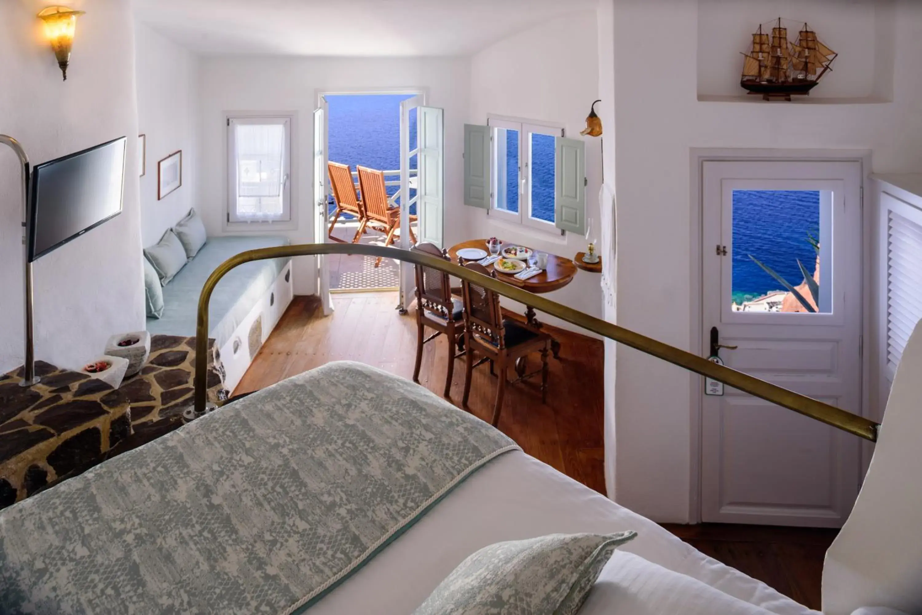 Bed in Fanari Villas Bed in Fanari Villas