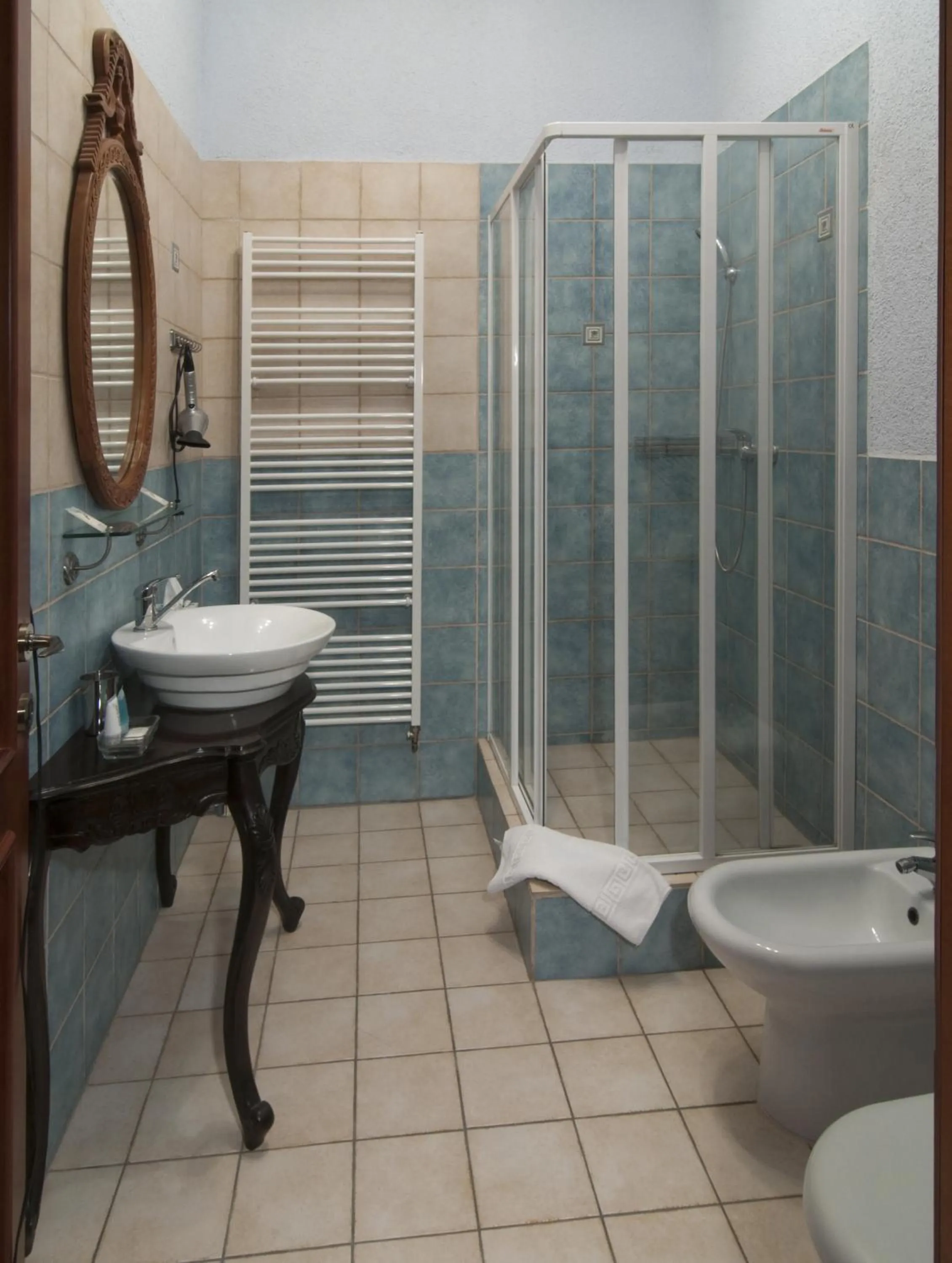 Bathroom in Hotel na Kafkové