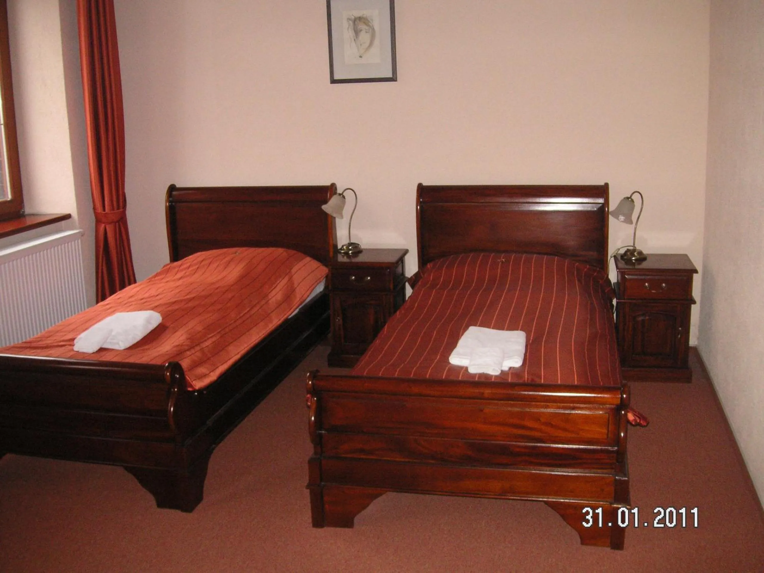 Bedroom, Bed in Hotel na Kafkové