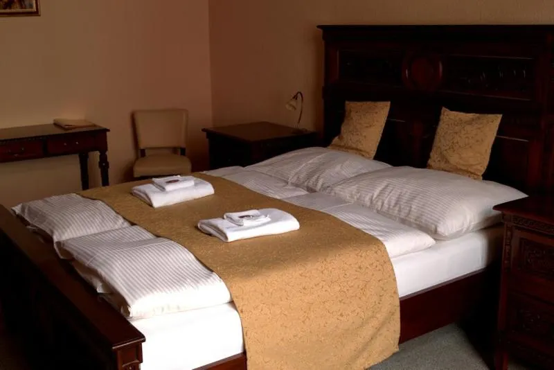 Photo of the whole room, Bed in Hotel na Kafkové