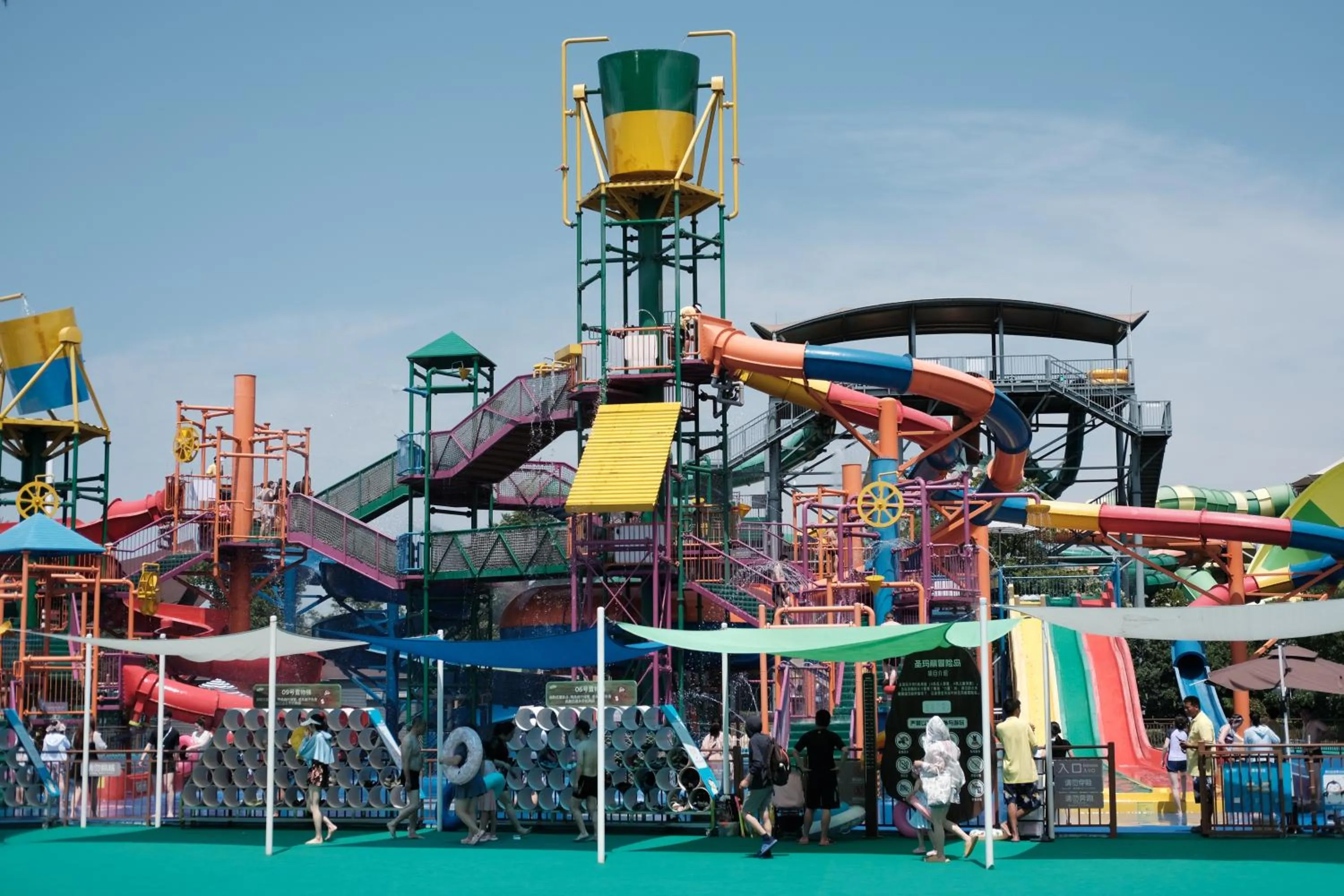 Aqua park in Le Meridien Suzhou, Suzhou Bay