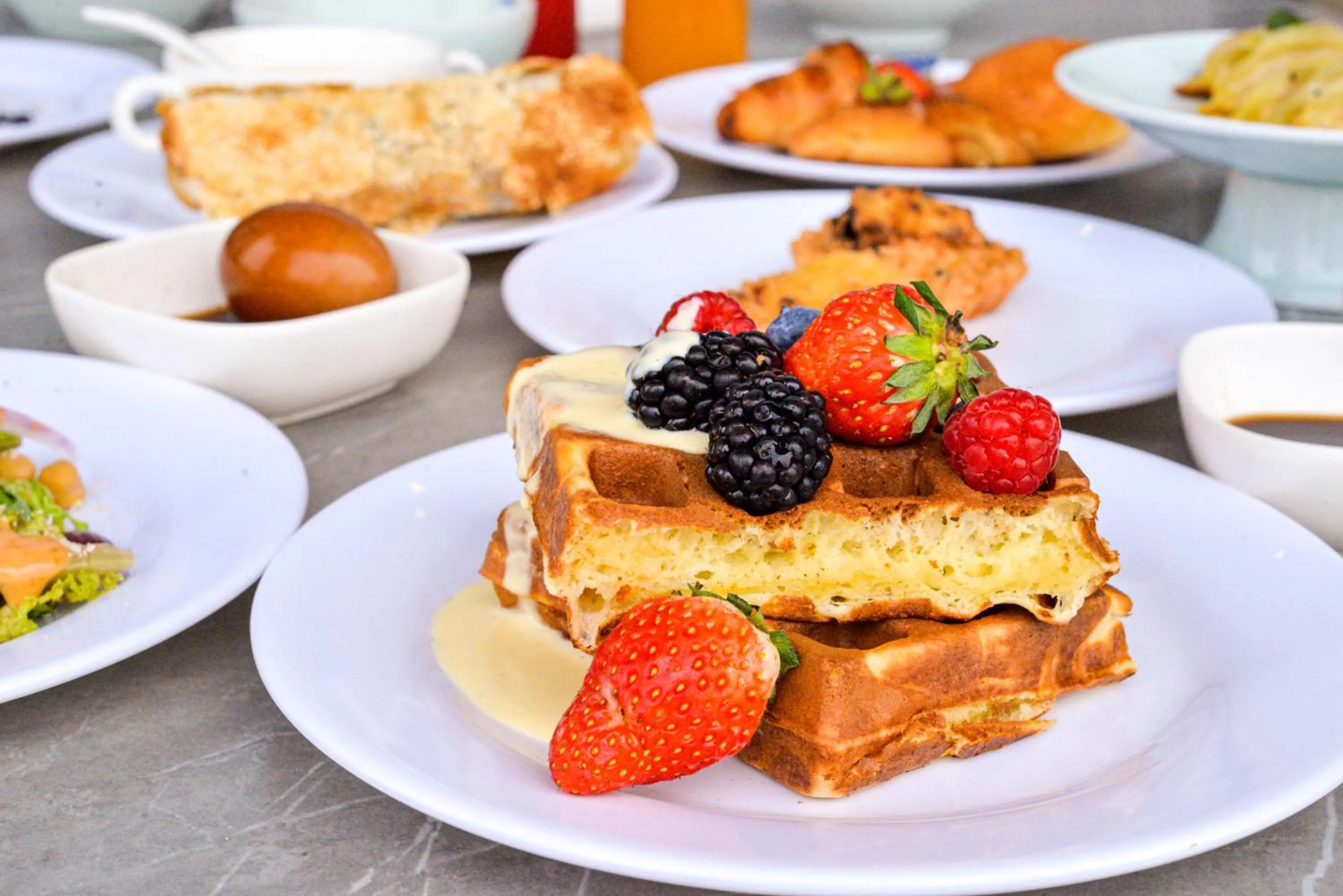 Breakfast in Le Meridien Suzhou, Suzhou Bay