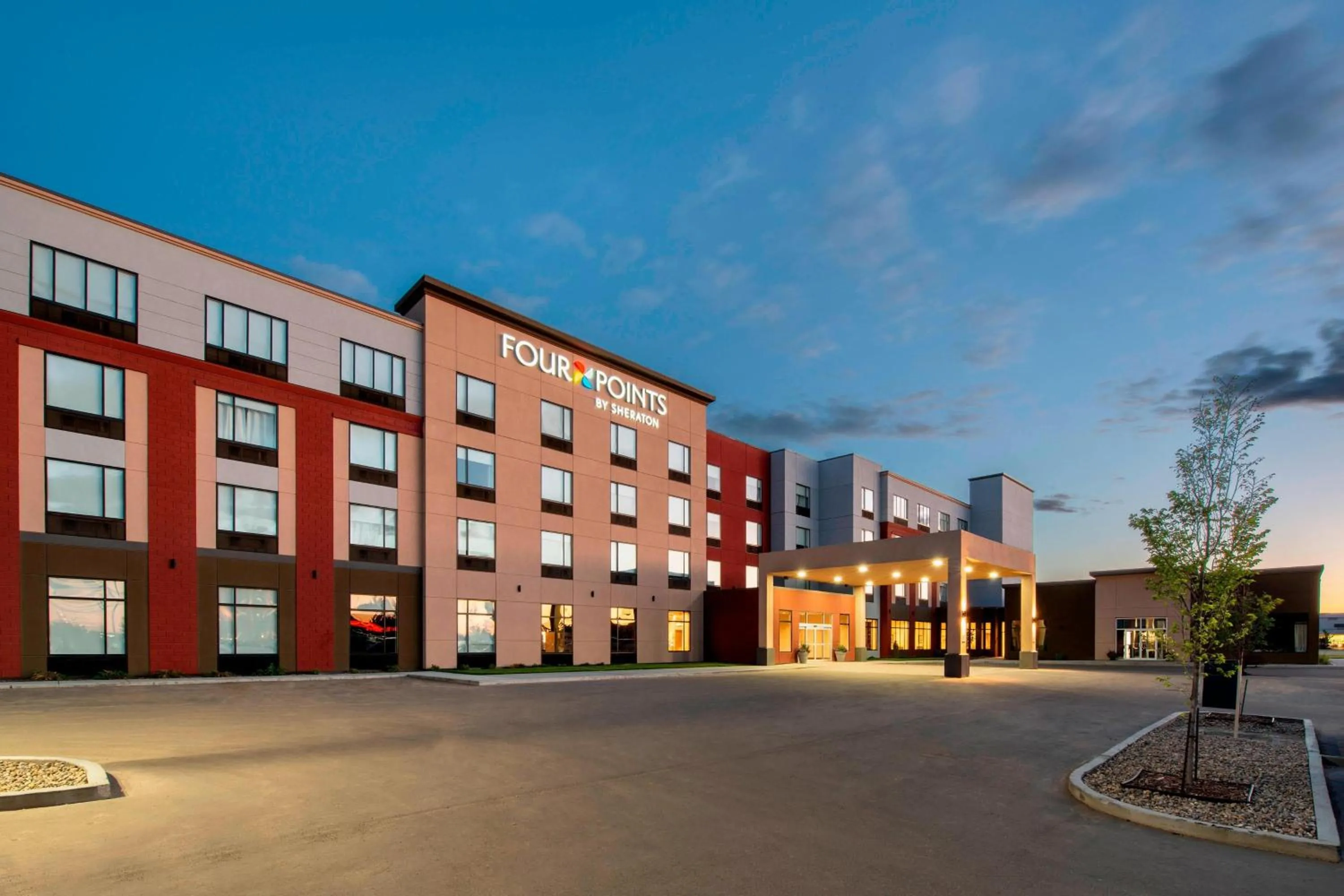 Property building in Four Points by Sheraton Grande Prairie