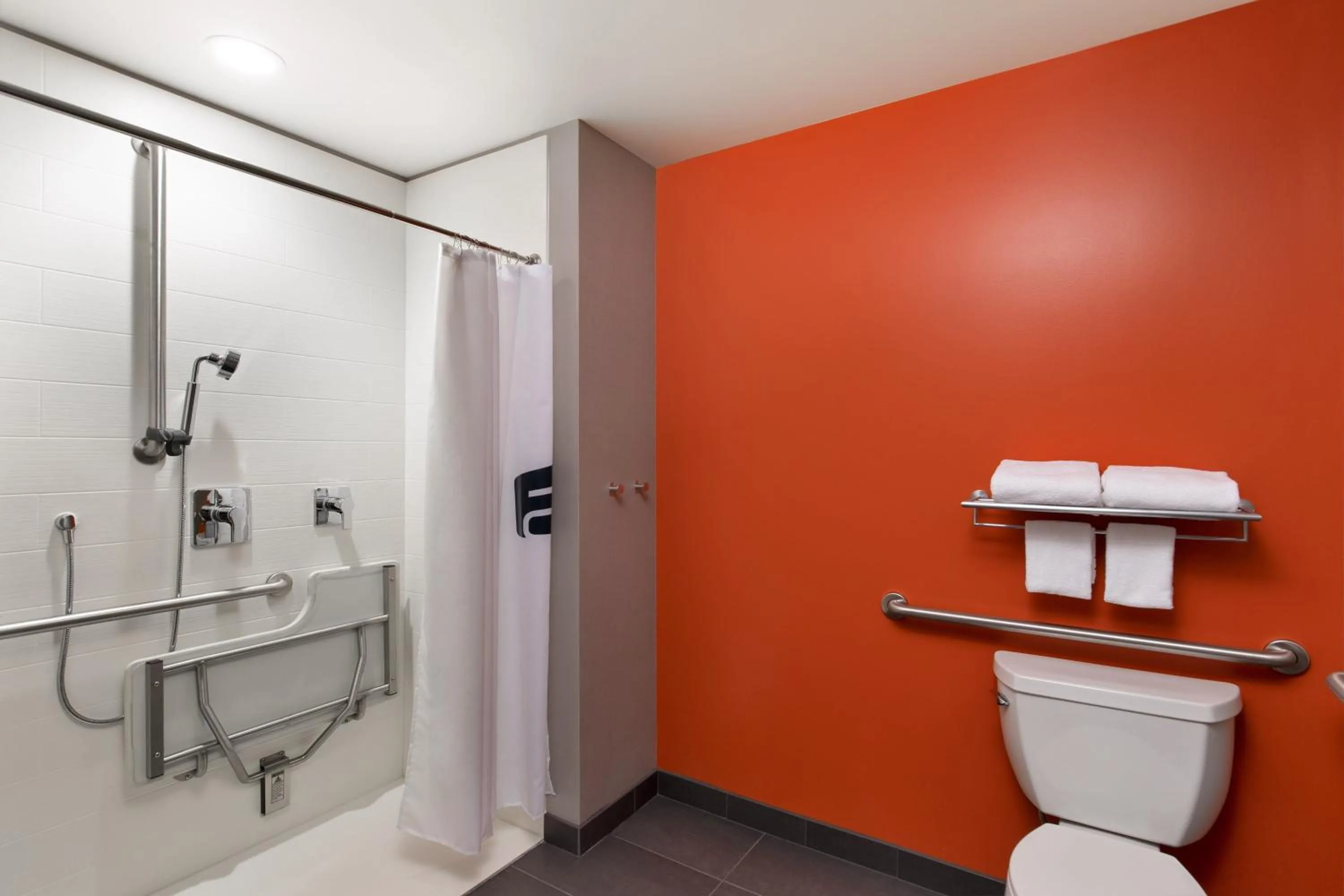 Bathroom in Aloft Seattle Sea-Tac Airport