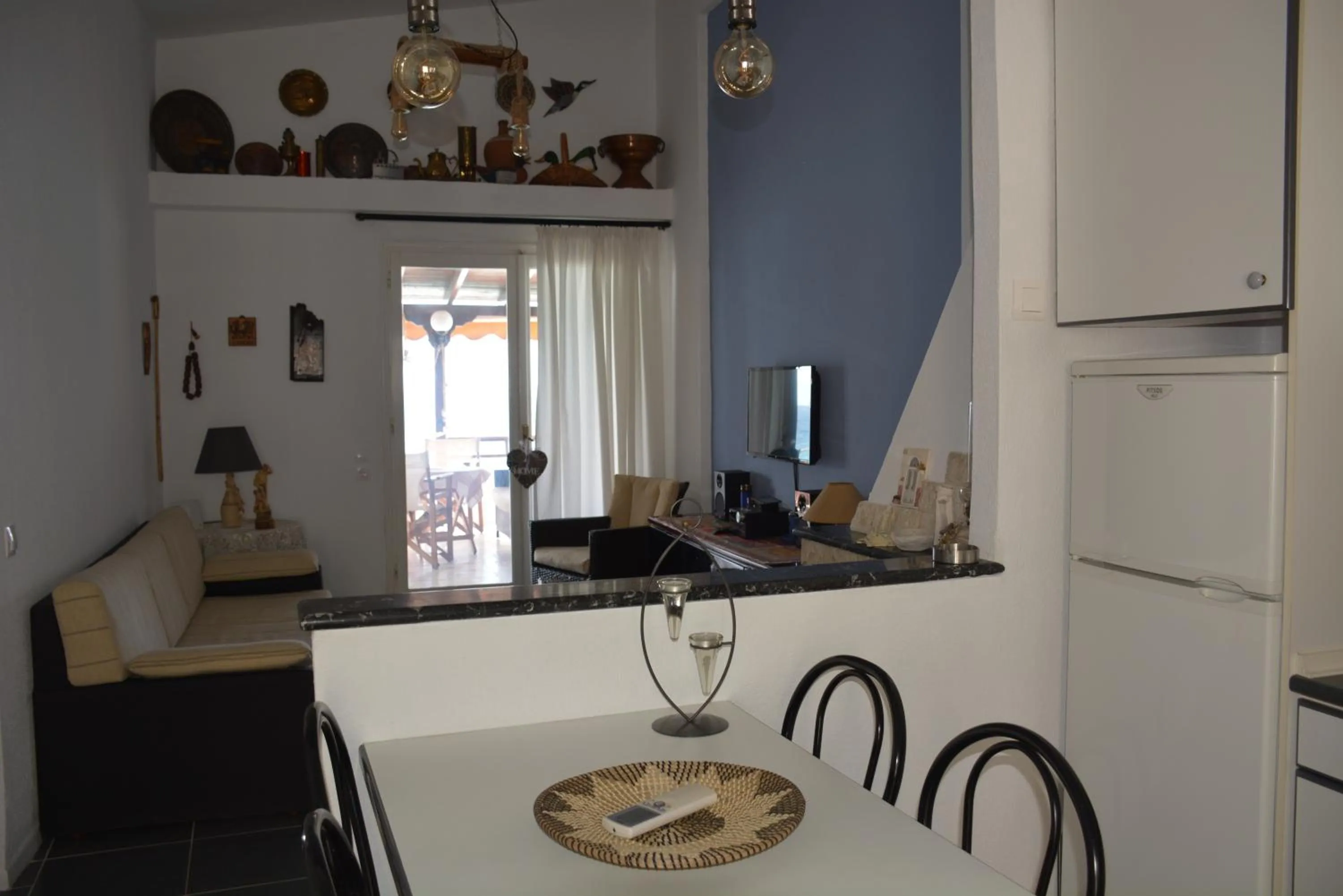 Kitchen or kitchenette in Acrogiali Sunshine