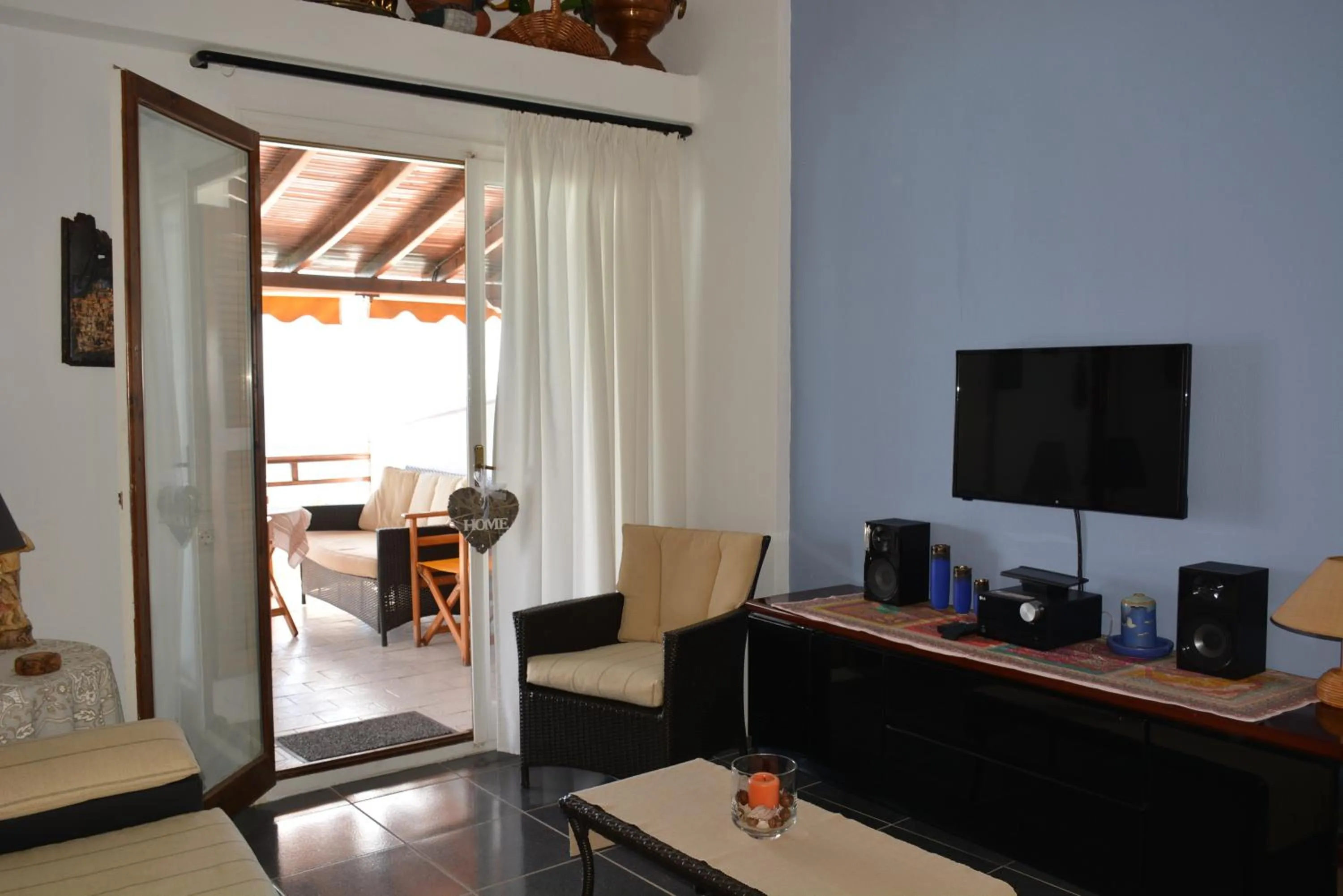 Living room in Acrogiali Sunshine