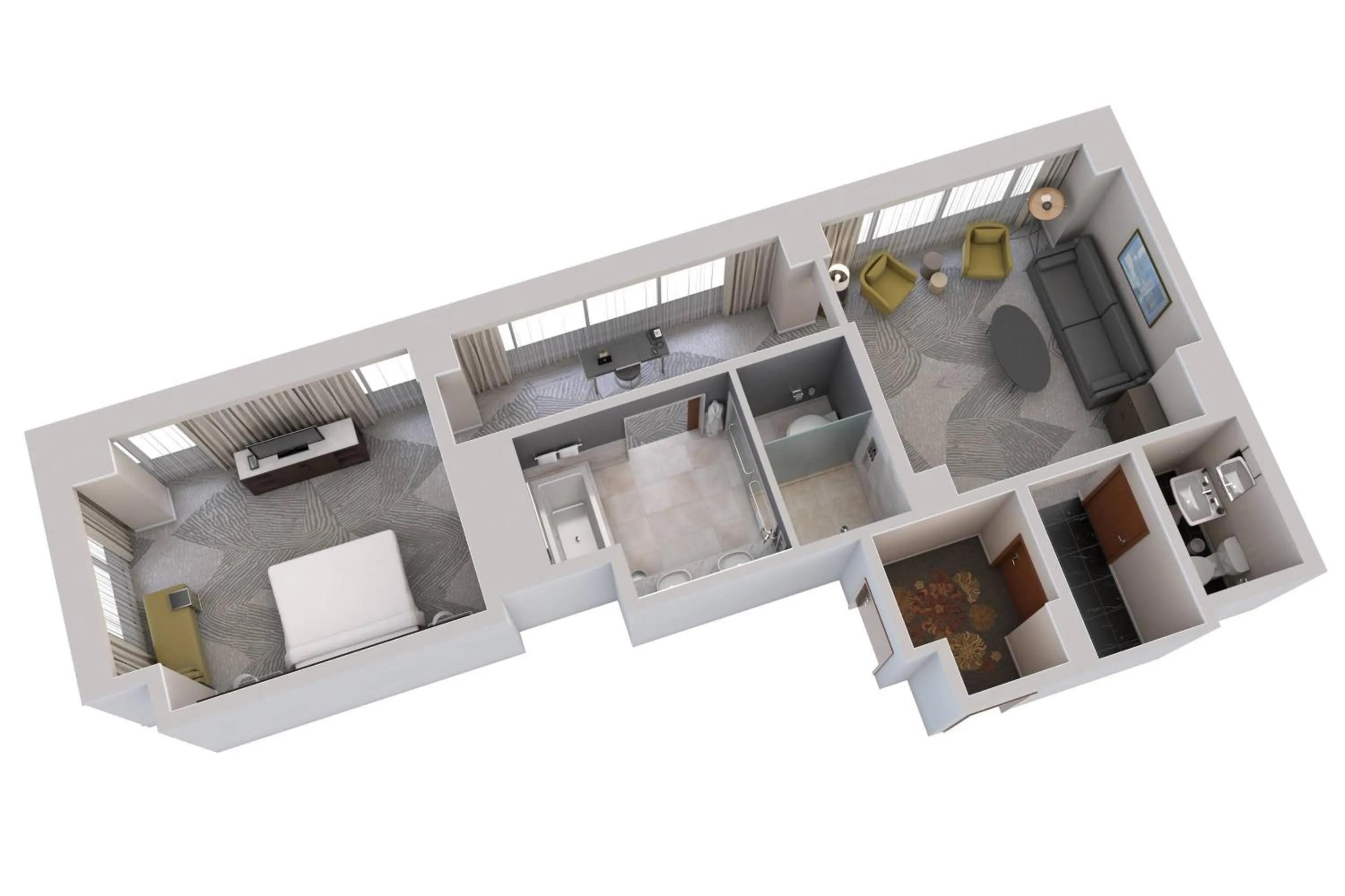 Bedroom in The Ritz-Carlton, Toronto