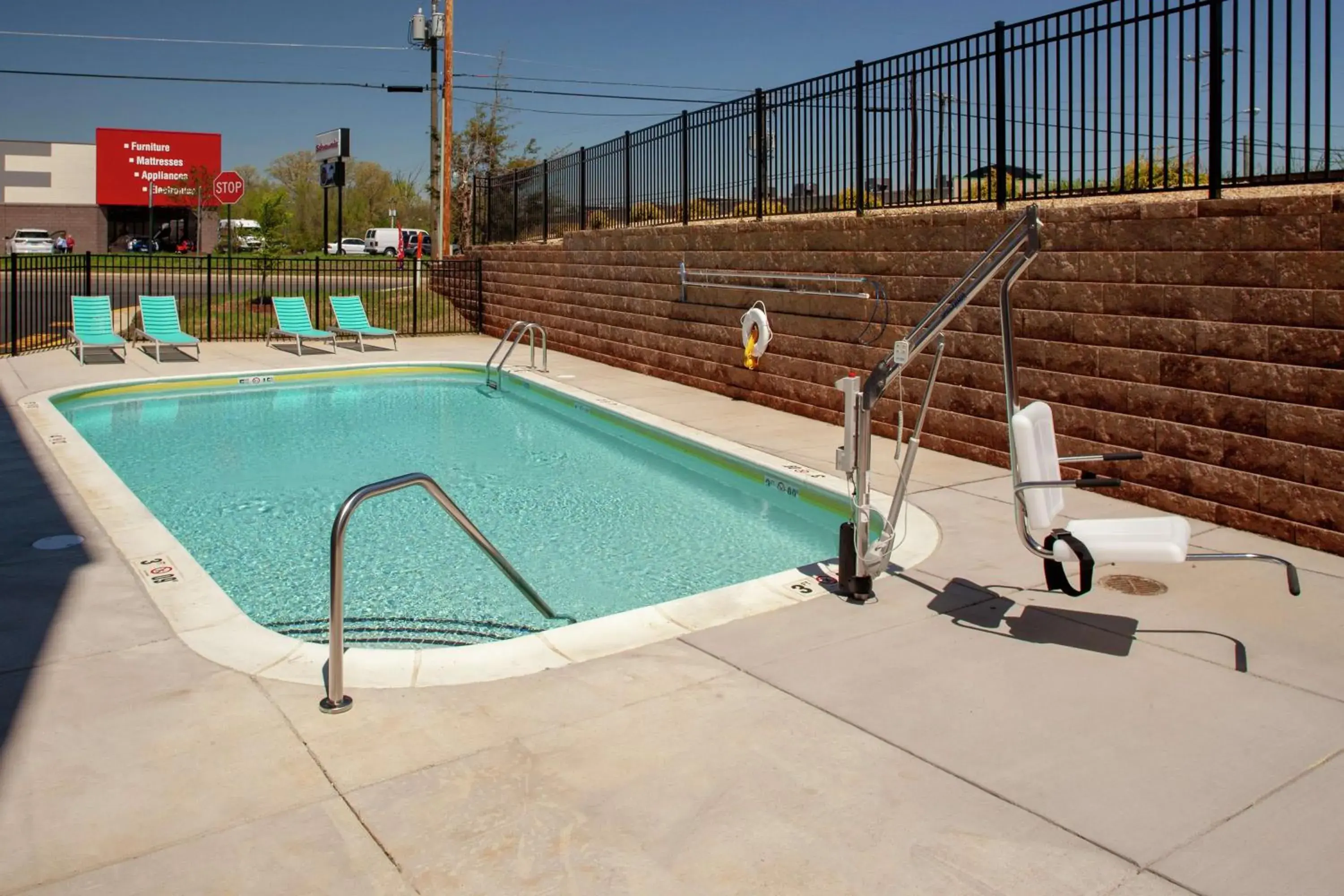 Pool view in Tru By Hilton Farmville Va Pool view in Tru By Hilton Farmville Va