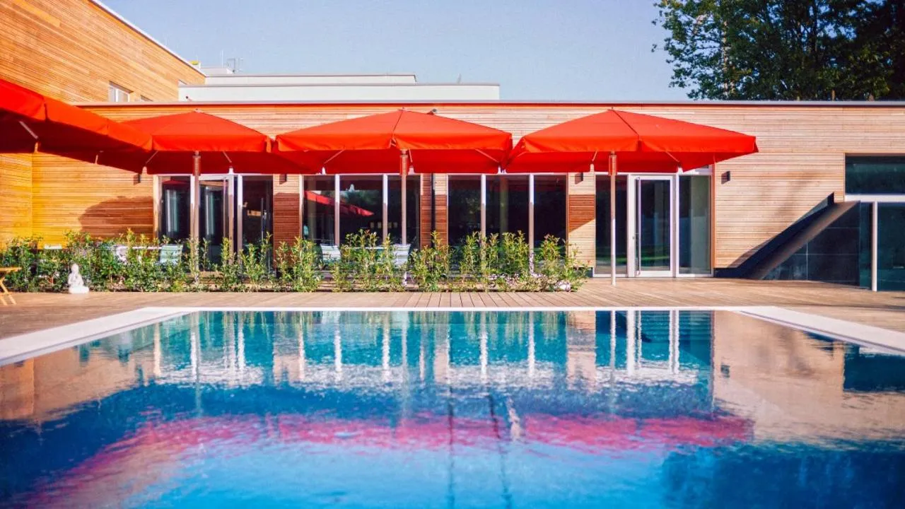 Pool view in Hotel Calamus - 4 Sterne Superior