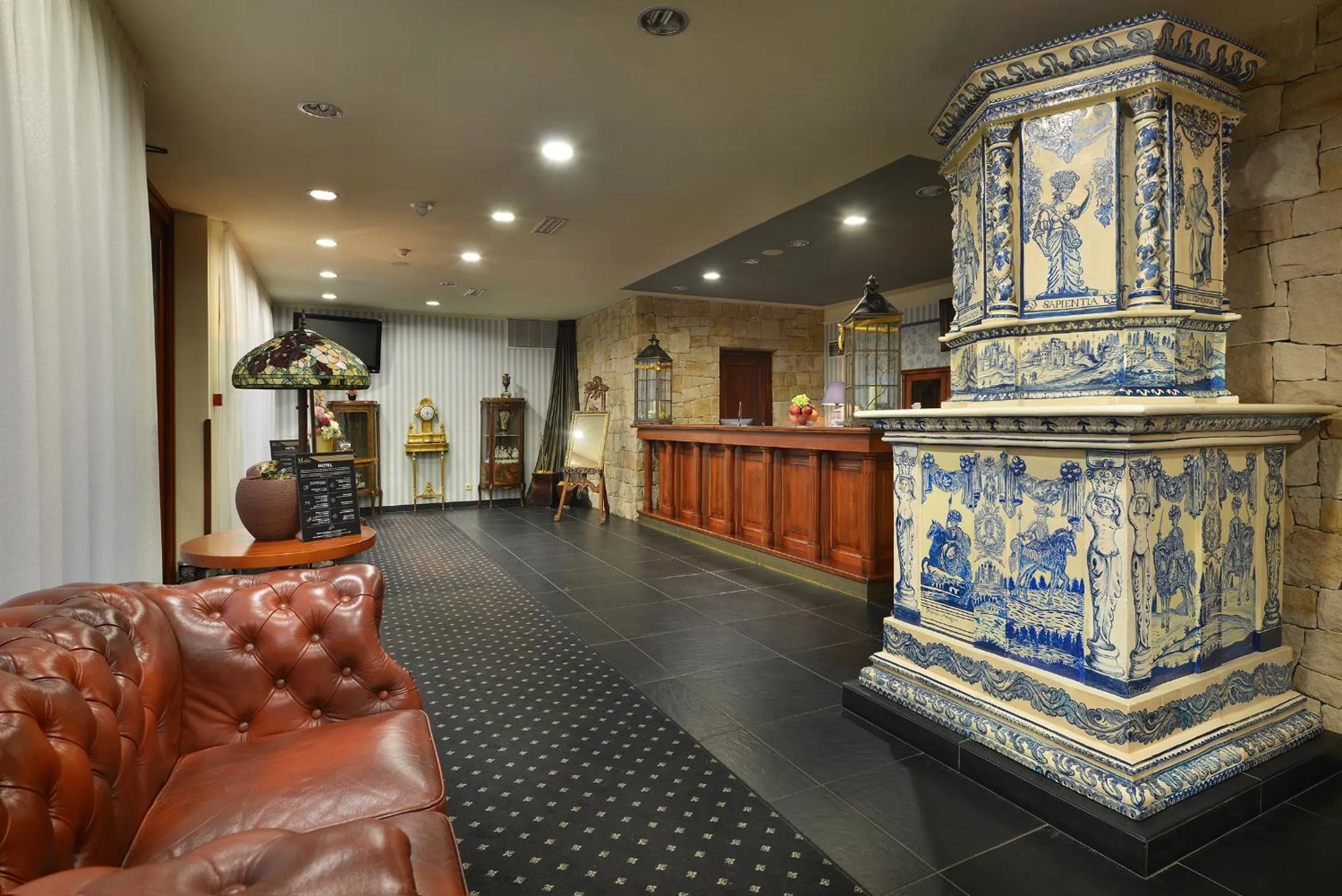 Lobby or reception in Wellness Golf Hotel Morris