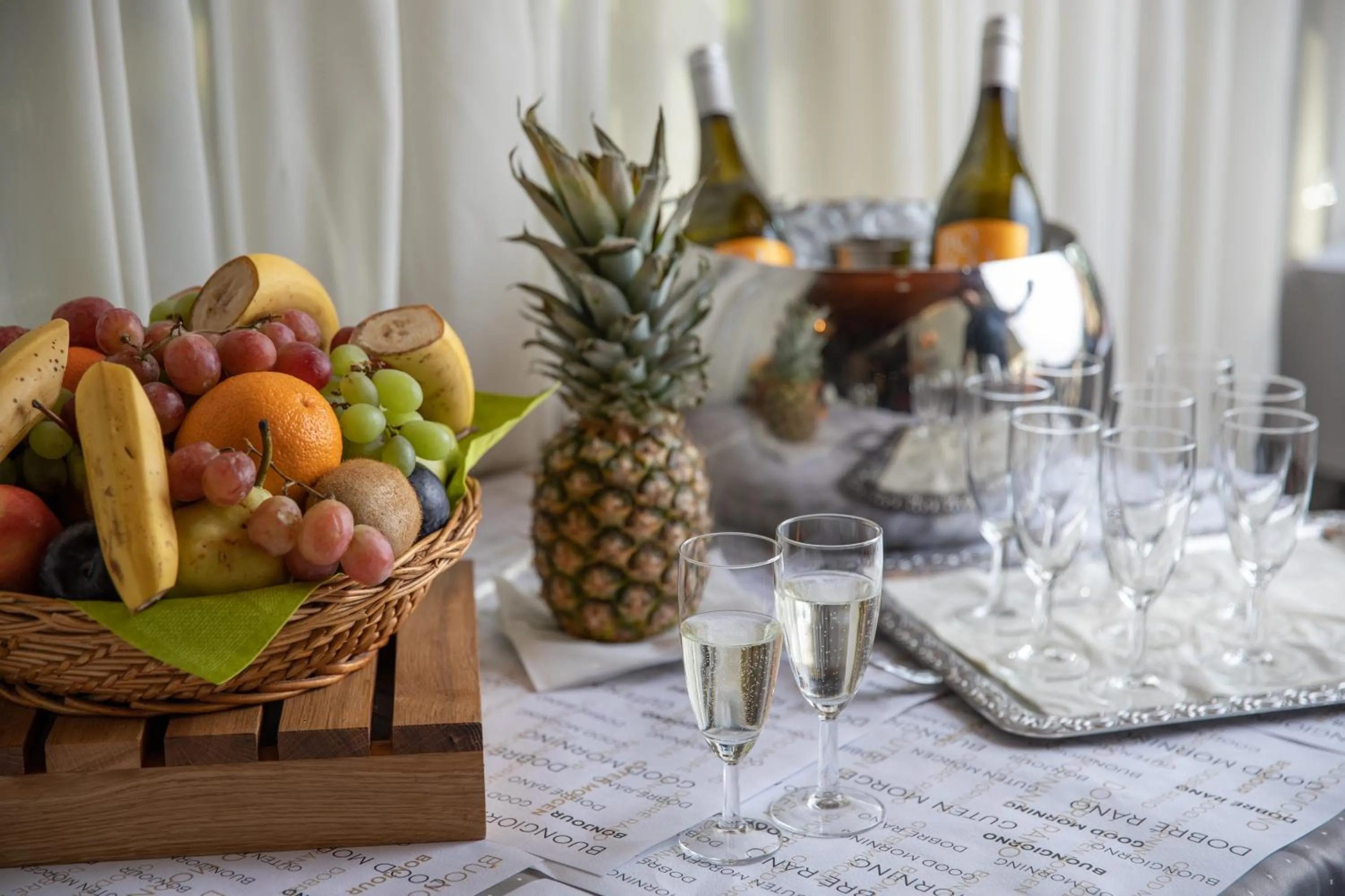 Food and drinks in Wellness Golf Hotel Morris